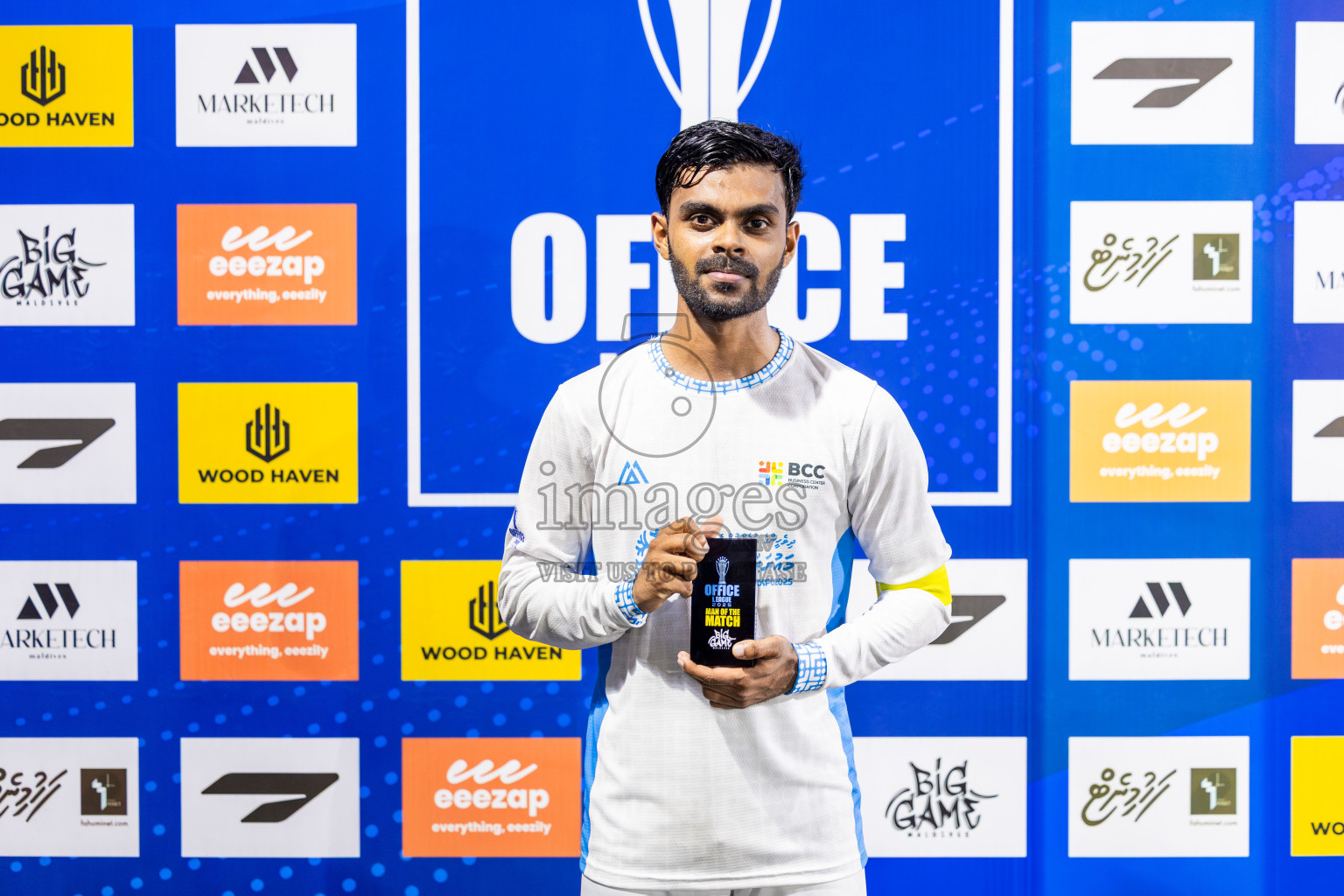 Club Male' City vs BCC in Day 3 of Office League 2025 was held on Friday, 18th April 2025 in Hulhumale', Maldives. Photos: Nausham Waheed / images.mv