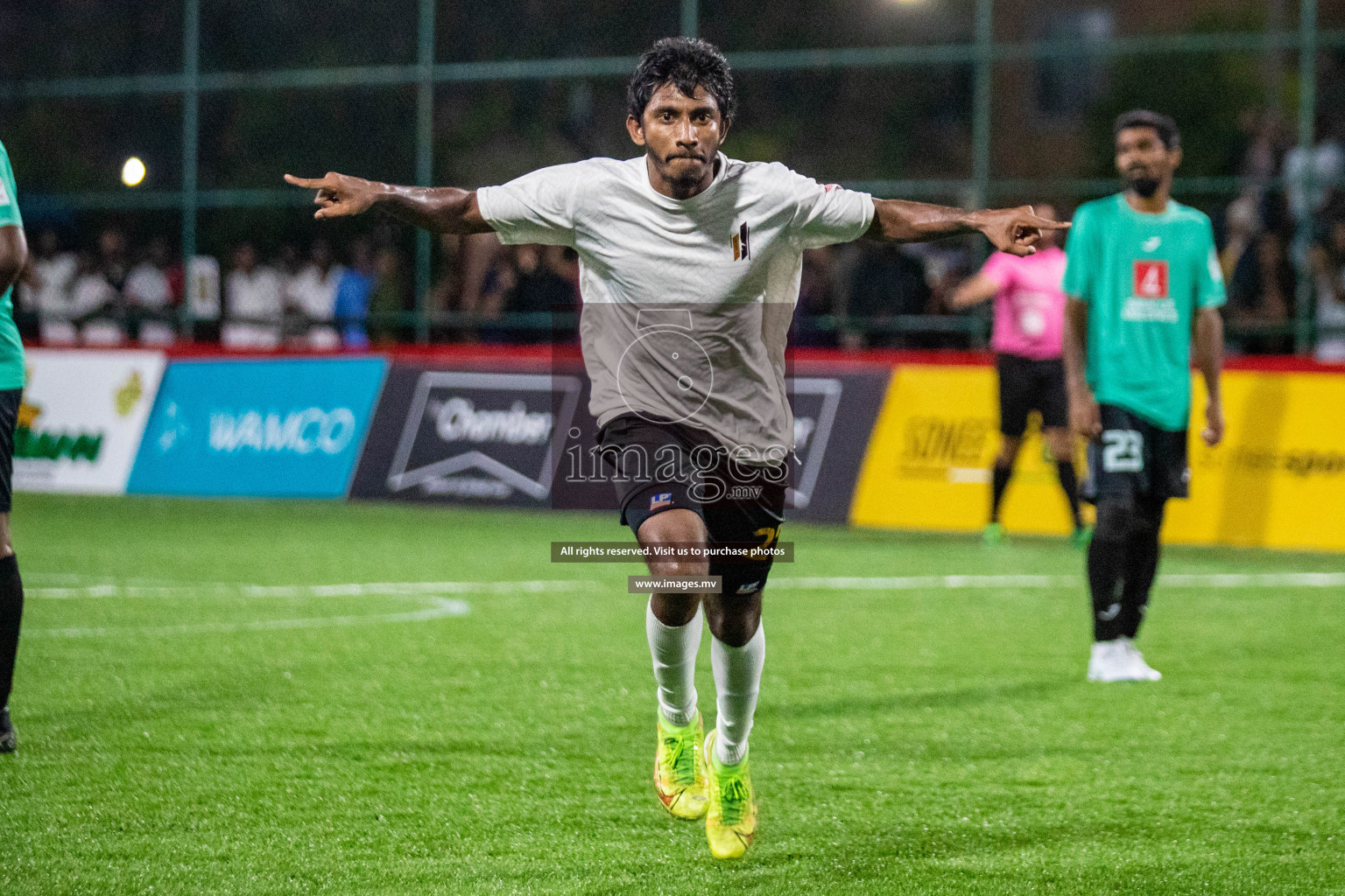 United BML vs Club Airports in Club Maldives Cup 2022 was held in Hulhumale', Maldives on Saturday, 15th October 2022. Photos: Hassan Simah/ images.mv