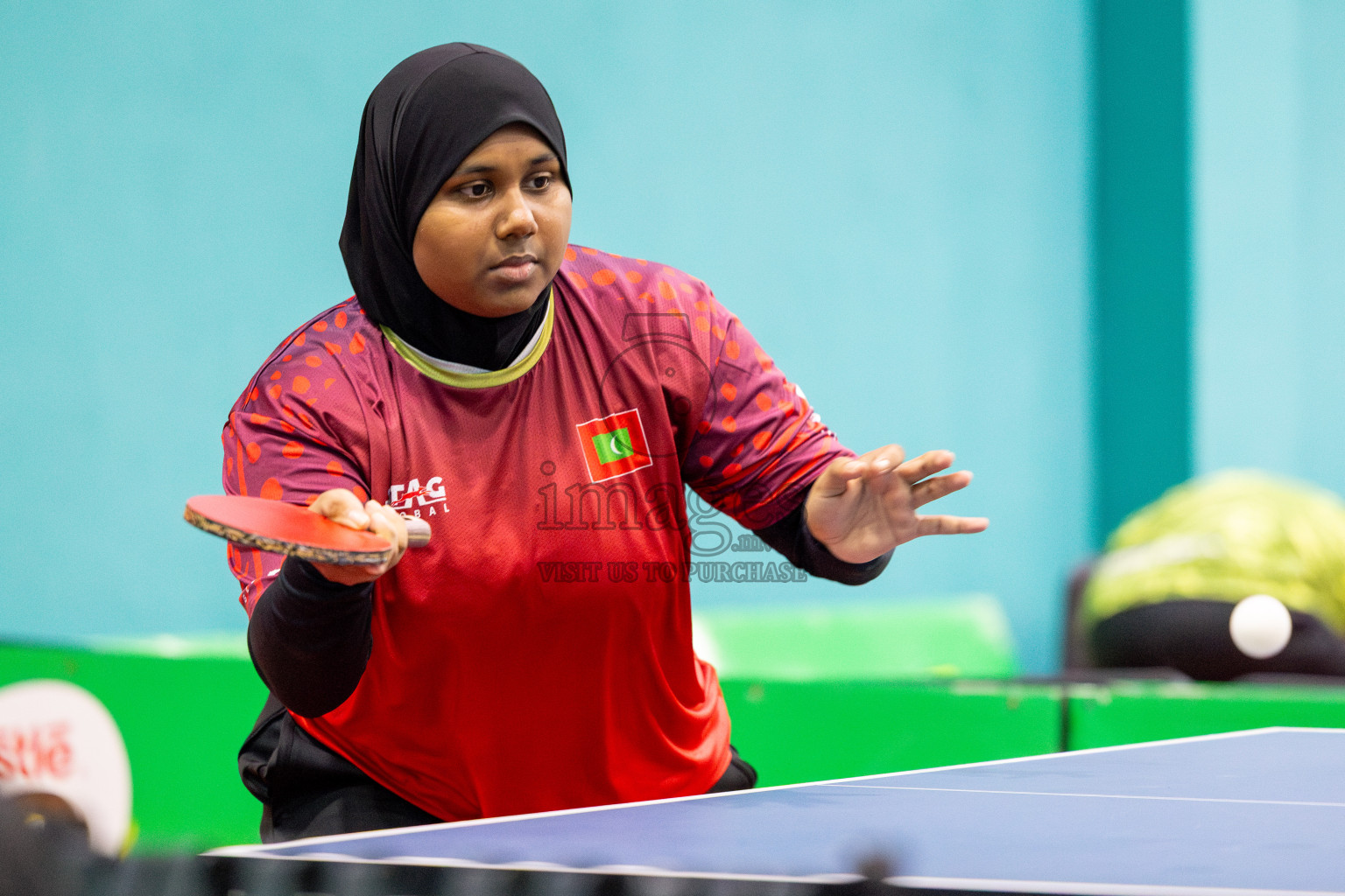 Day 1 of Interschool Table Tennis Tournament 2025 held at Male' TT Hall, Male', Maldives on Wednesday, 14th May 2025.
Photos By: Ismail Thoriq / images.mv