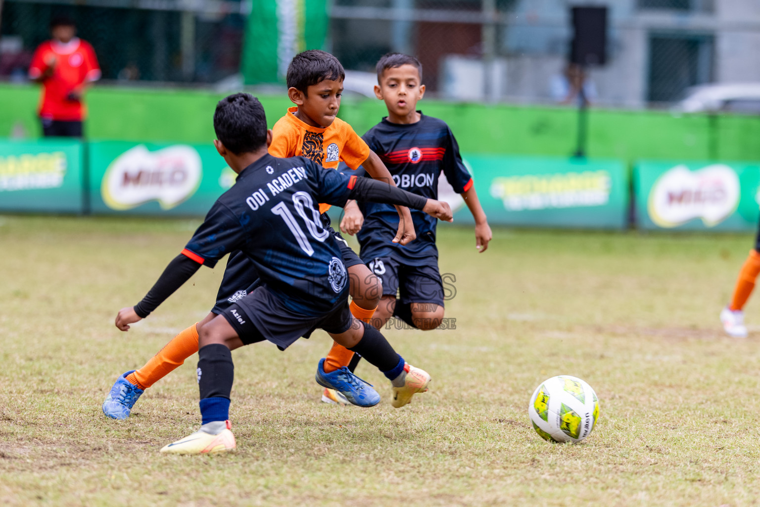 Day 3 of MILO SVAM Juniors 2025 (U-8) was held at Henveiru Stadium in Male', Maldives on Saturday, 28th June 2025. 
Photos: Hassan Simah / images.mv