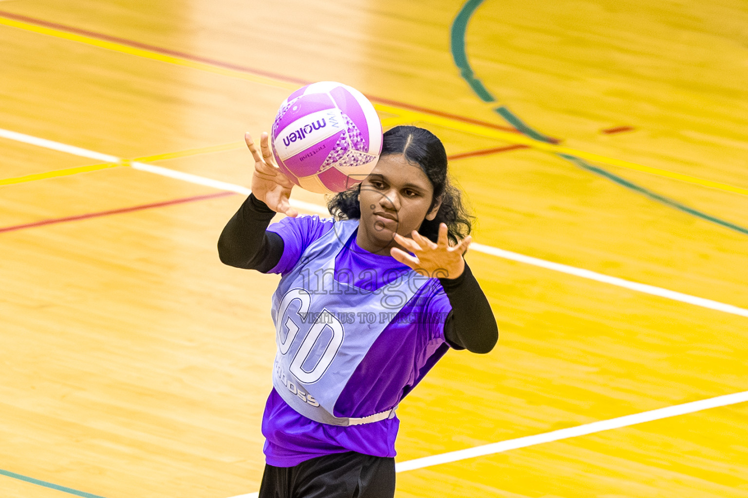 Day 9 of 24th Milo Netball Association Championship was held in Social Center at Male', Maldives on Tuesday, 9th September 2025. Photos: Mohamed Mahfooz Moosa / images.mv