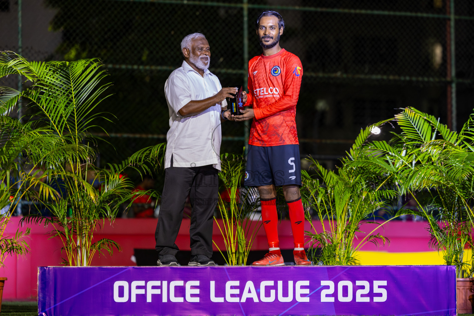 Police Club vs STELCO RC in the Final of Office League 2025 was held on Friday, 9th May 2025 in Hulhumale', Maldives. Photos: Ismail Thoriq / images.mv