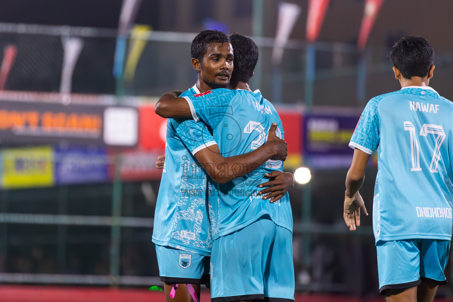 HA Hoarafushi vs HA Dhidhdhoo in Day 9 of Golden Futsal Challenge 2024 was held on Tuesday, 23rd January 2024, in Hulhumale', Maldives
Photos: Ismail Thoriq / images.mv