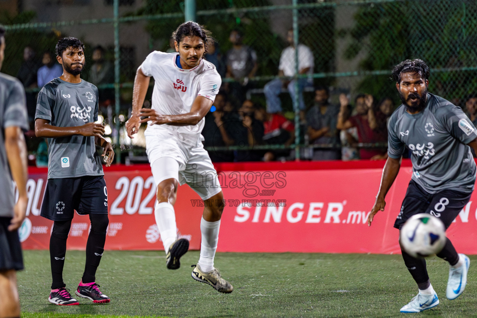 CRIMINAL COURT vs MIRA RC in Club Maldives Classic 2024 held in Rehendi Futsal Ground, Hulhumale', Maldives on Wednesday, 11th September 2024. 
Photos: Hassan Simah / images.mv