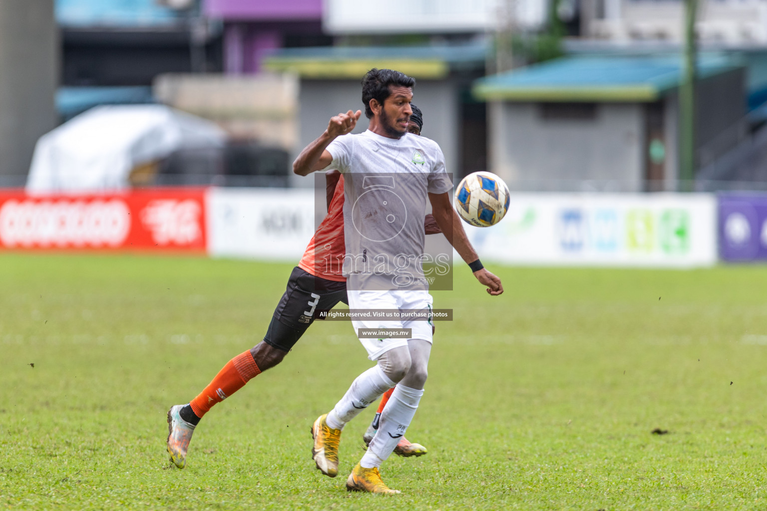 Club Green Streets vs Club Eagles in Ooredoo Dhivehi Premier League 2021/22 on 21st July 2022, held in National Football Stadium, Male', Maldives Photos: Ismail Thoriq/ Images mv