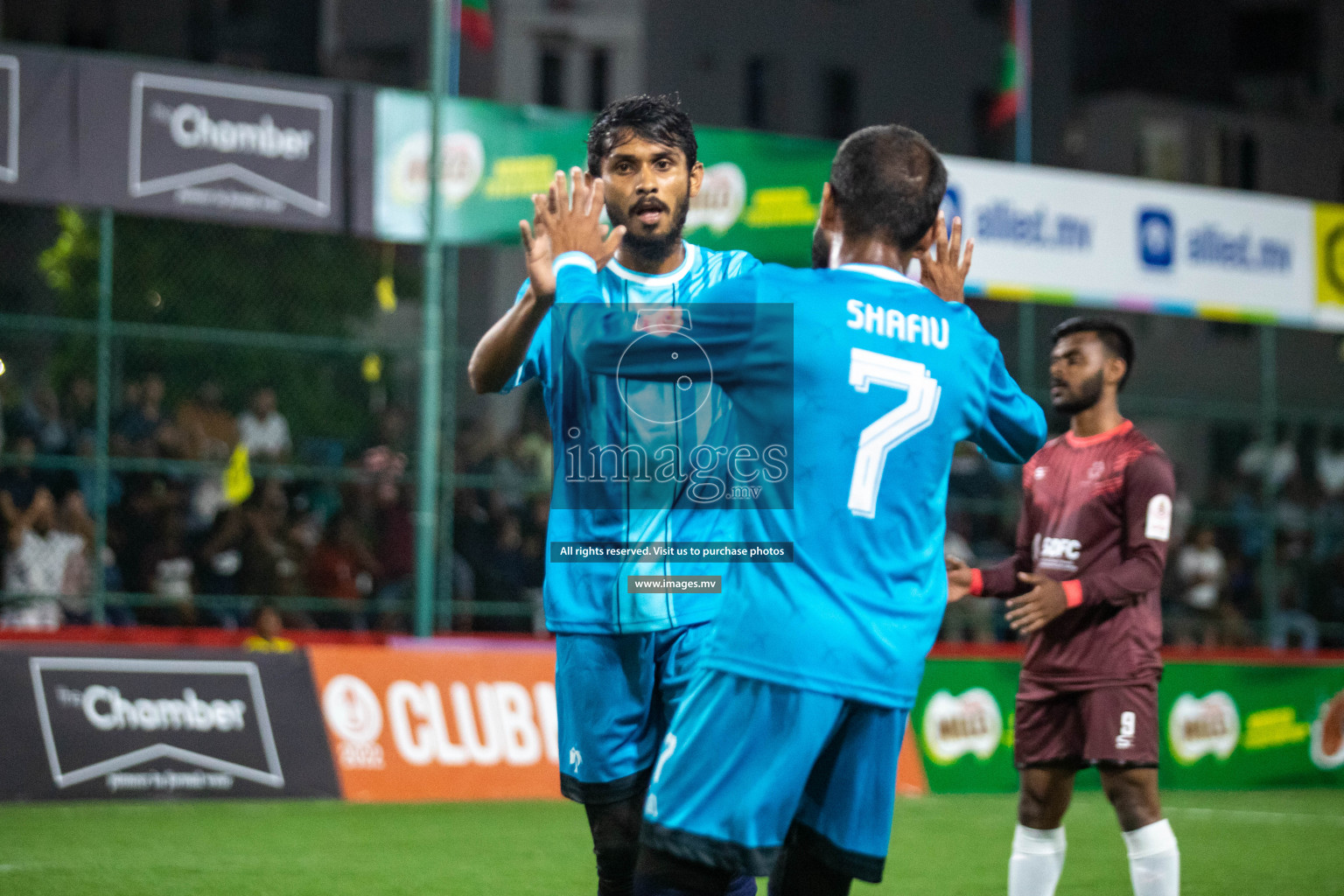 MACL vs Trade Club in Club Maldives Cup 2022 was held in Hulhumale', Maldives on Sunday, 9th October 2022. Photos: Hassan Simah / images.mv