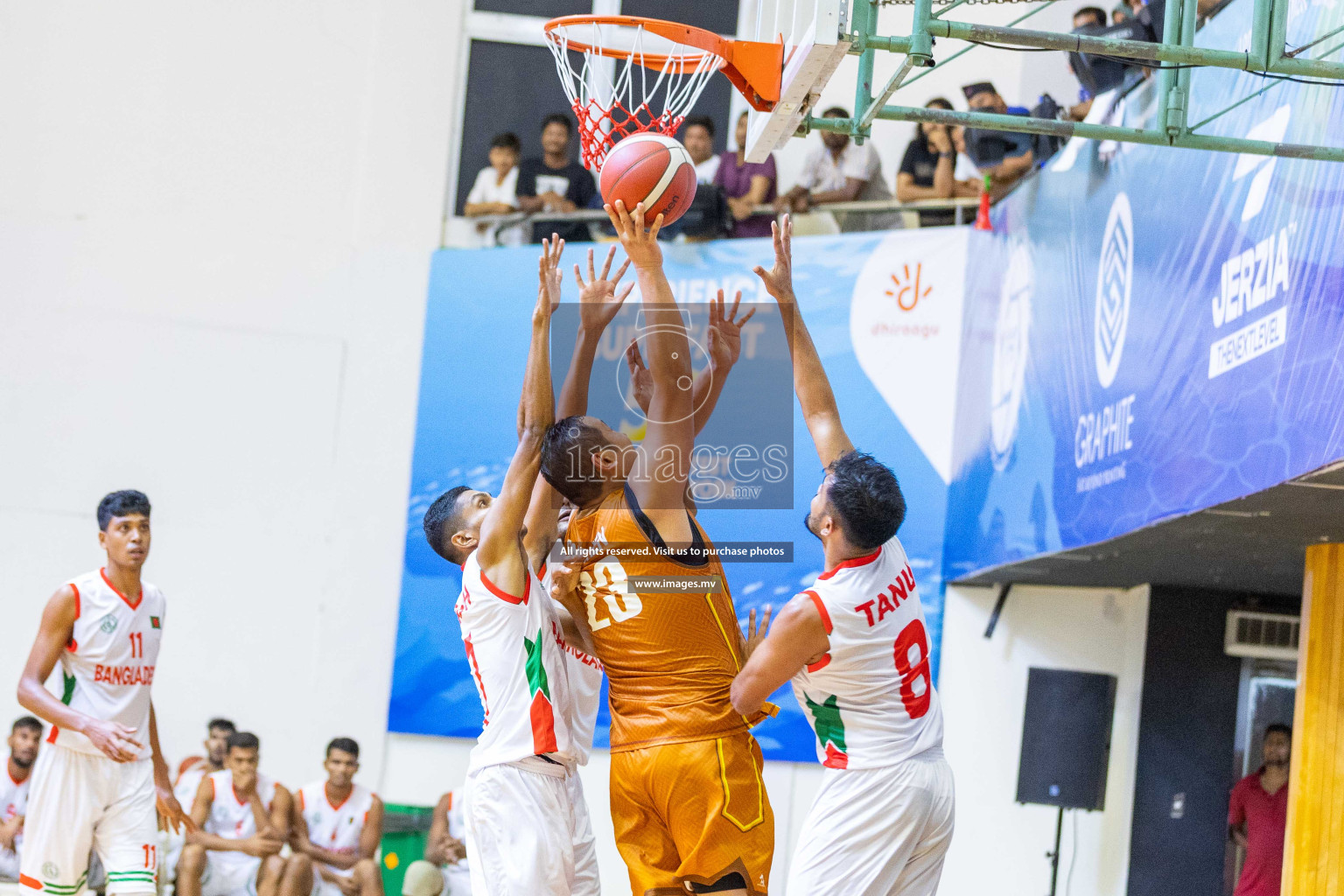 Bangladesh vs Bhutan in the final of Five Nation Championship 2023 was held in Social Center, Male', Maldives on Thursday, 22nd June 2023. Photos: Ismail Thoriq / images.mv