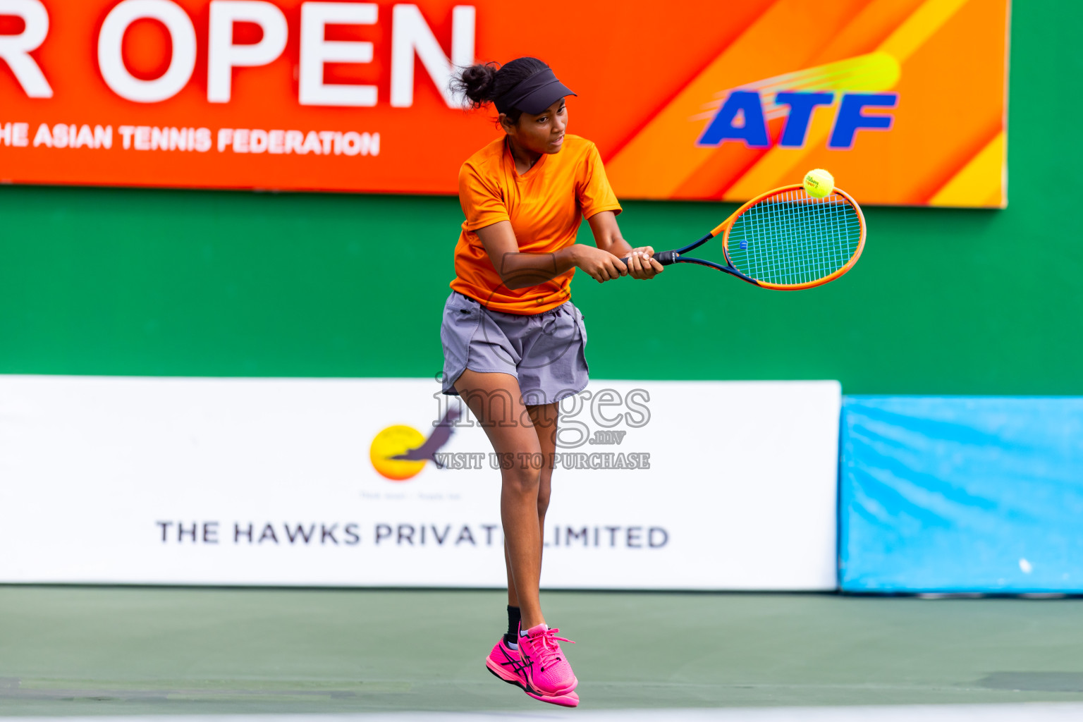 Day 5 of ATF Maldives Junior Open Tennis was held in Male' Tennis Court, Male', Maldives on Monday, 16th December 2024. Photos: Nausham Waheed/ images.mv