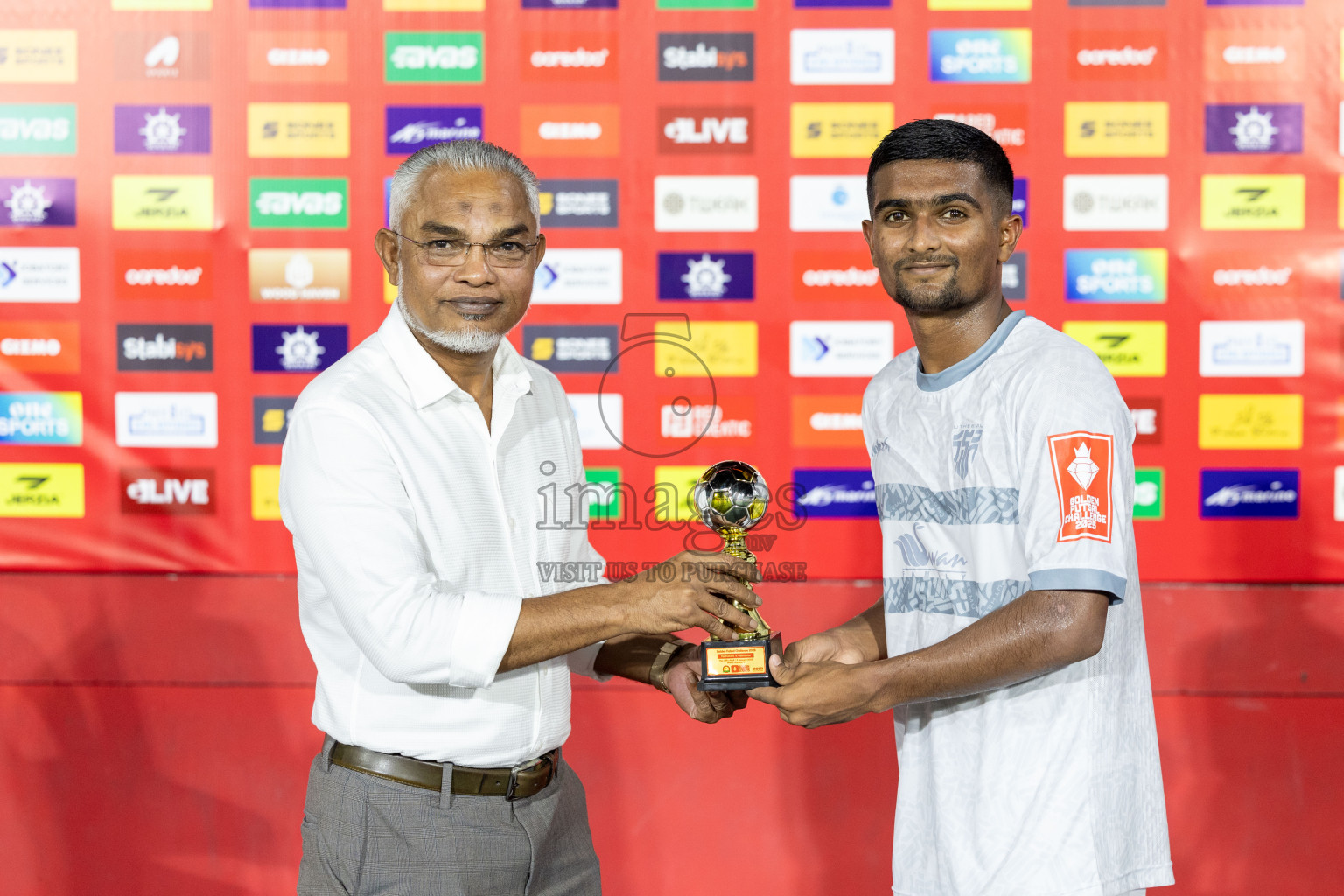 HA. Vashfaru vs HA. Utheemu in Day 1 of Golden Futsal Challenge 2025 on Sunday, 5th January 2025, in Hulhumale', Maldives 
Photos: Nausham Waheed / images.mv