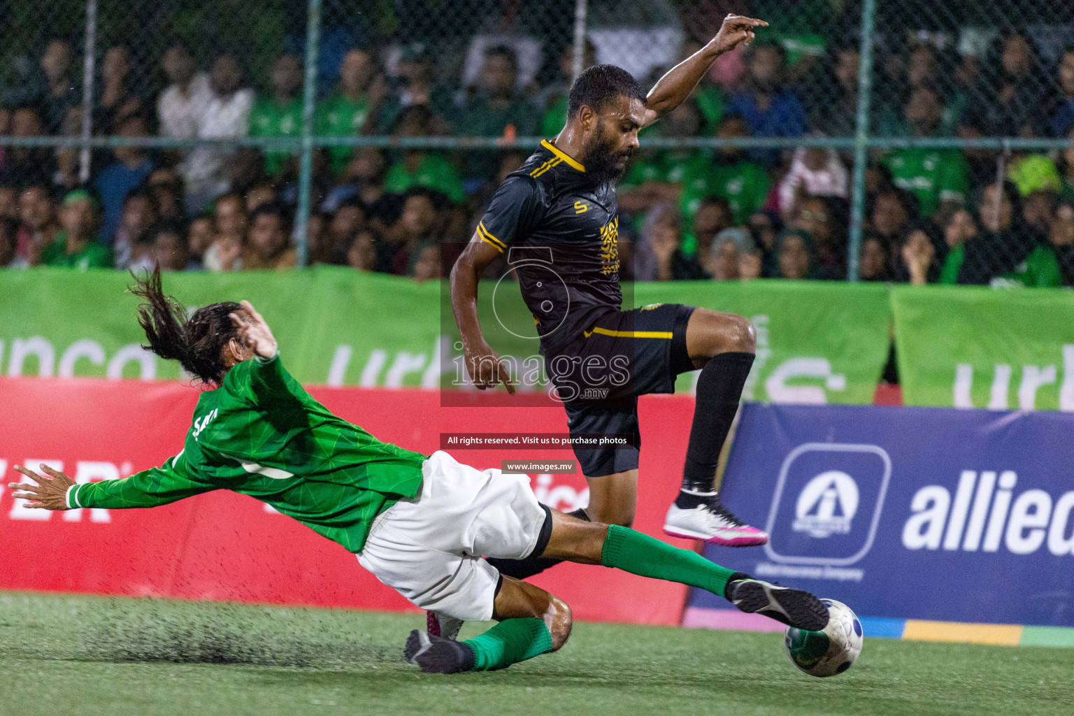 URBANCO vs WAMCO in Quarter Final of Club Maldives Cup 2023 held in Hulhumale, Maldives, on Saturday, 12th August 2023 Photos: Nausham Waheed / images.mv