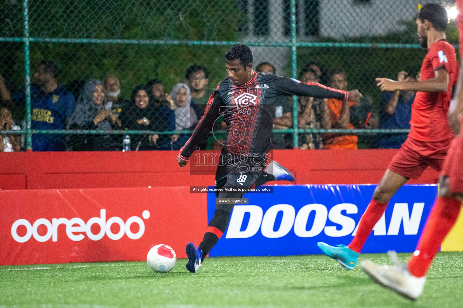 HA. Kelaa vs HA. Maarandhoo in Golden Futsal Challenge 2023 on 05 February 2023 in Hulhumale, Male, Maldives