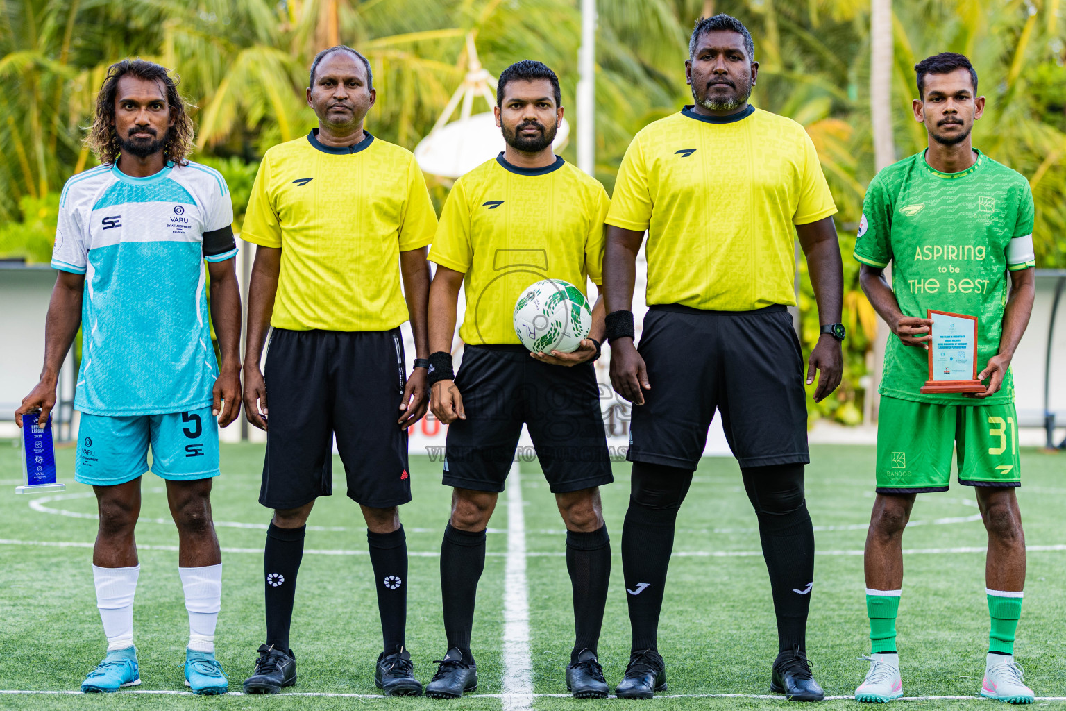 Bandos vs Varu in Resort League 2025 (North Male Zone) day 10 was held on Friday, 12th September 2025 in One And Only Reethi Rah Maldives Resort, Photos: Areef Adam / images.mv