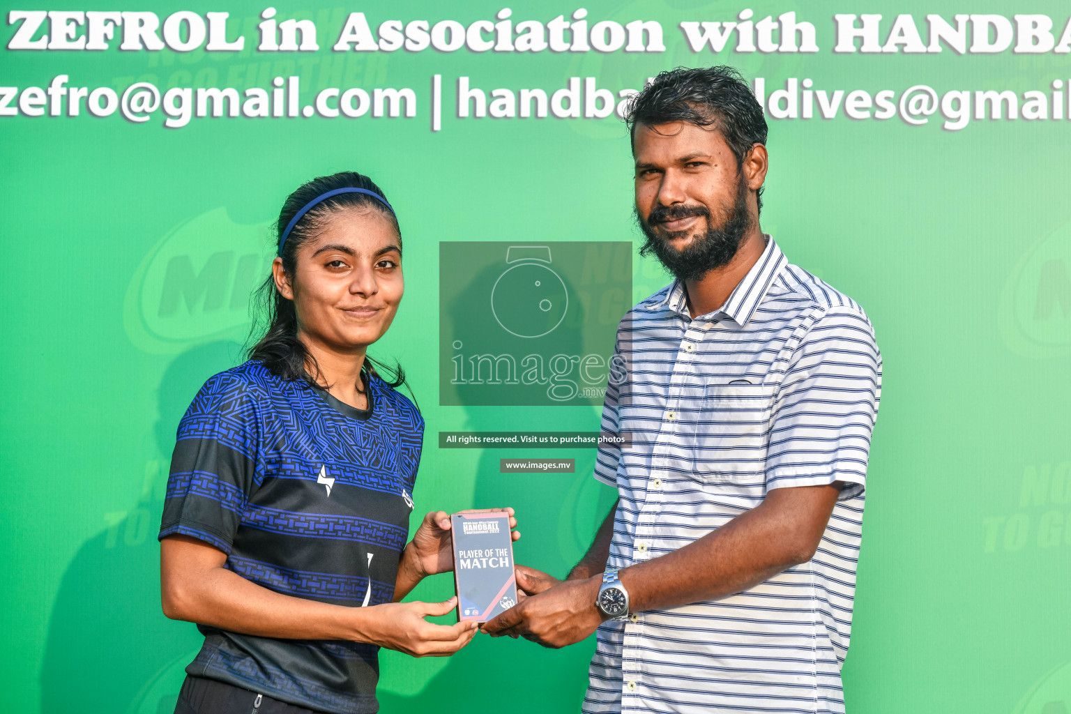 Day 4 of Milo 6th Inter Office Handball Tournament 2022 - Photos by  Nausham Waheed