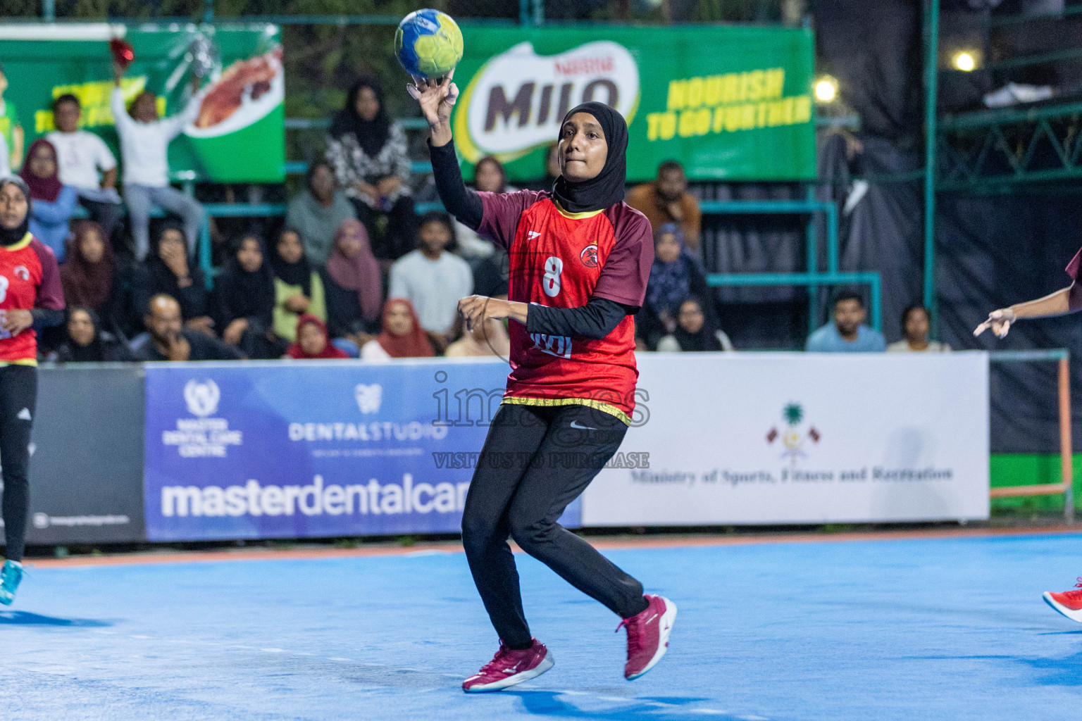 Division one Final 10th National Handball Tournament 2023, held in Handball ground, Male', Maldives on Saturday, 13th January 2023 Photos: Nausham Waheed/ Images.mv