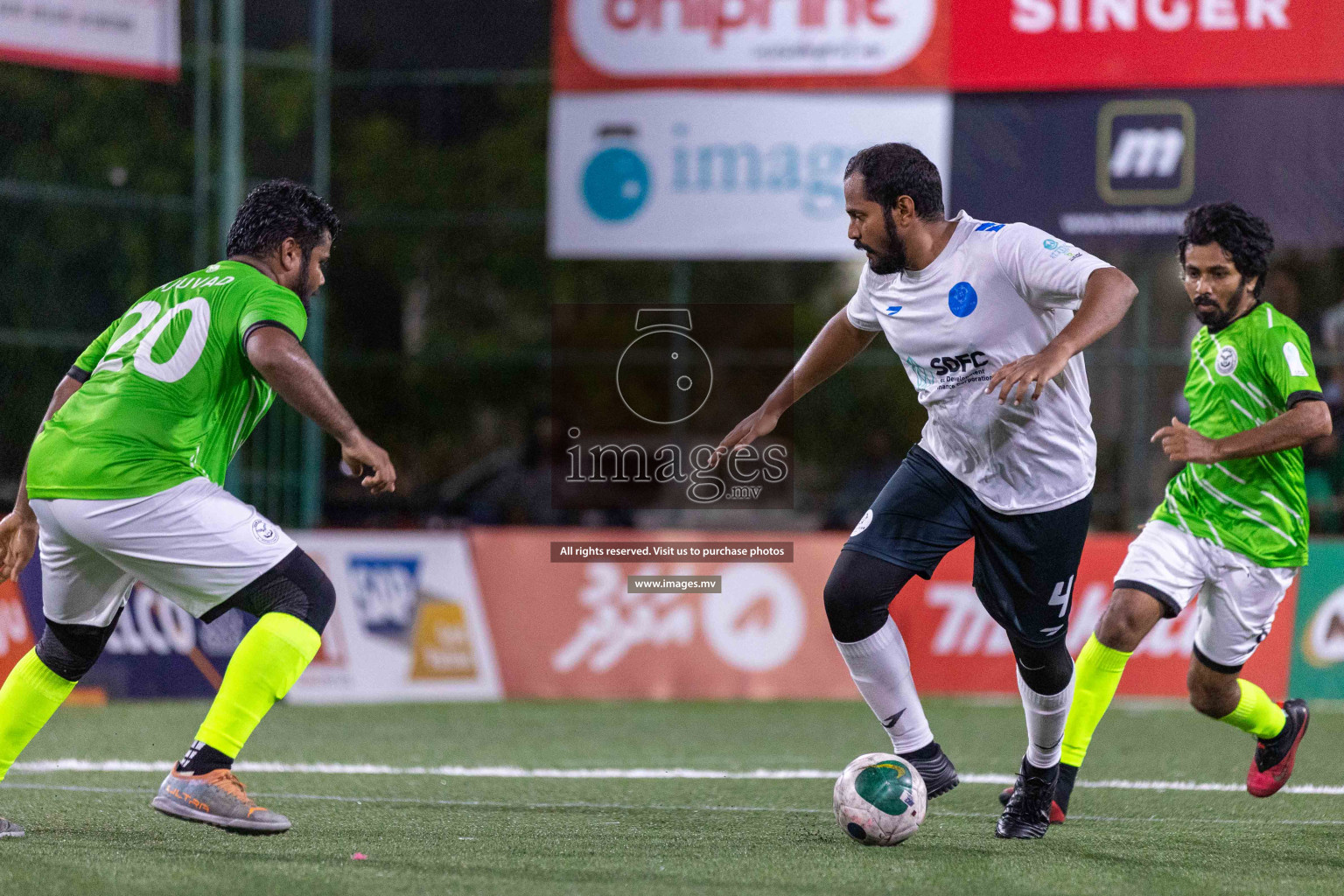 Team DJA vs Trade Club in Club Maldives Cup Classic 2023 held in Hulhumale, Maldives, on Sunday, 06th August 2023
Photos: Ismail Thoriq / images.mv