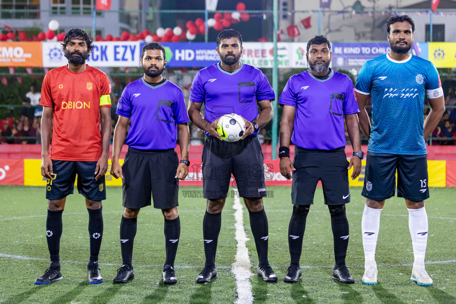 HDh Naivaadhoo vs HDh Nolhivaran in Day 23 of Golden Futsal Challenge 2024 was held on Tuesday , 6th February 2024 in Hulhumale', Maldives Photos: Nausham Waheed / images.mv