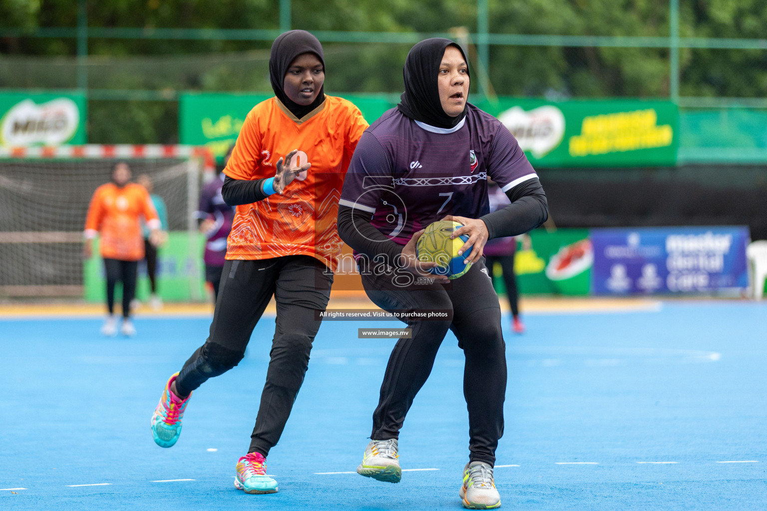 Day 5 of 7th Inter-Office/Company Handball Tournament 2023, held in Handball ground, Male', Maldives on Tuesday, 19th September 2023 Photos: Nausham Waheed/ Images.mv