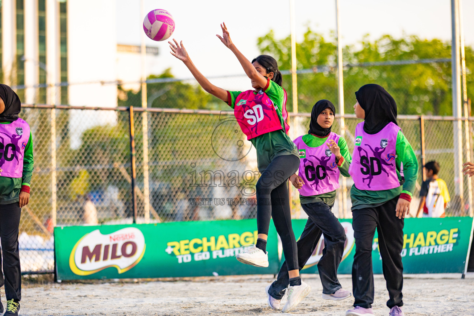Day 2 of MILO Netball Fest 2025 was held in Cental Park, Hulhumale', Maldives on Friday, 21st November 2025. Photos: Areef Adam/ images.mv