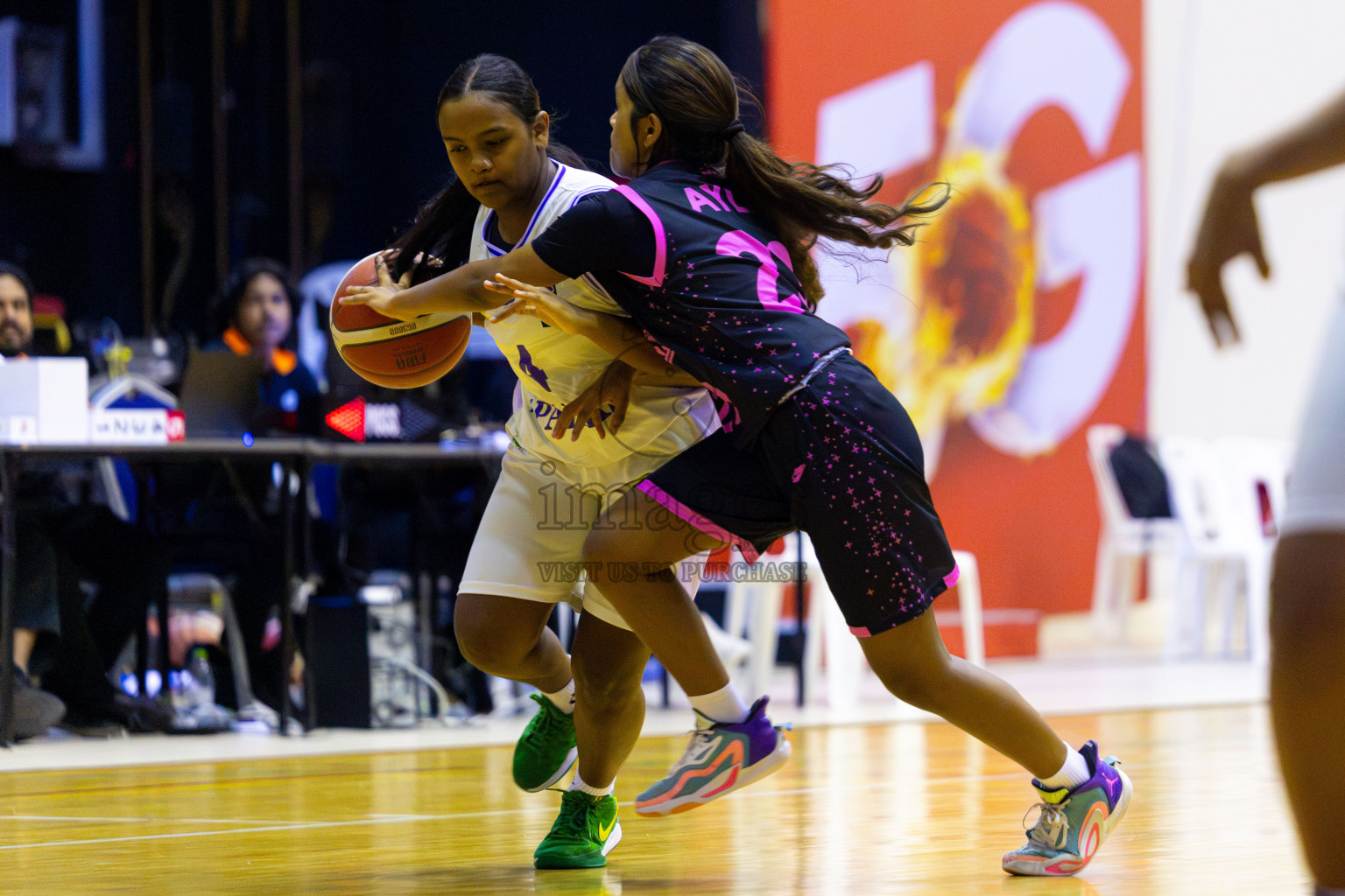 Day 13 of 30th MBA Basketball Championship 2026 was held in Social Center, Male', Maldives on Wednesday, 16th July 2026. Photos: Hussain Zain Ali / images.mv