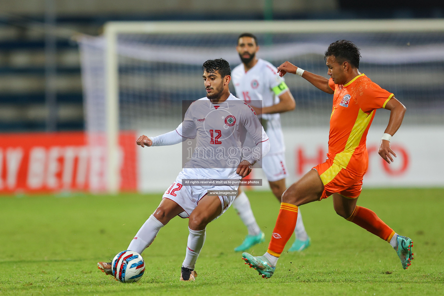 Bhutan vs Lebanon in SAFF Championship 2023 held in Sree Kanteerava Stadium, Bengaluru, India, on Sunday, 25th June 2023. Photos: Nausham Waheed / images.mv