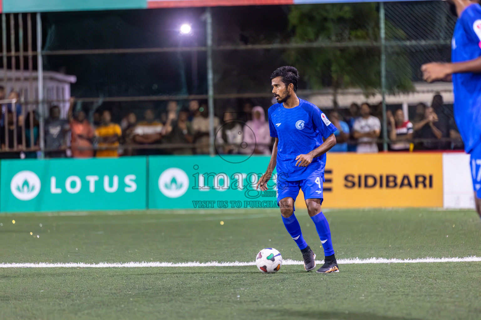 Team Allied vs Club HDC in Club Maldives Cup 2024 held in Rehendi Futsal Ground, Hulhumale', Maldives on Friday, 27th September 2024. 
Photos: Hassan Simah / images.mv