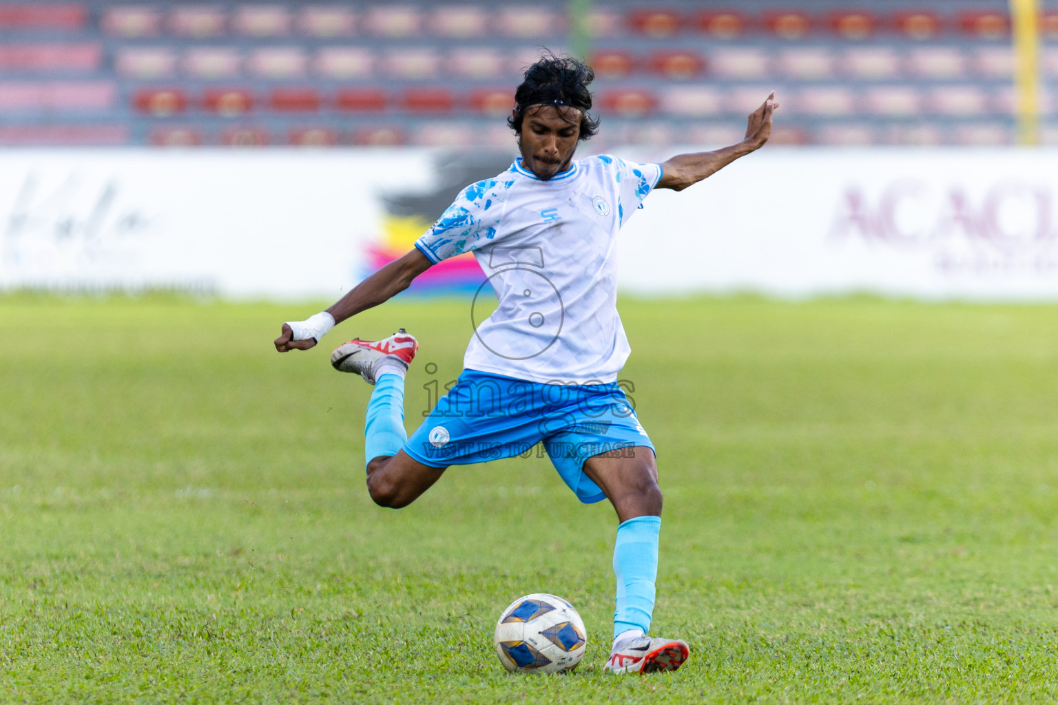 Victory Sports Club vs Lagoons Sports Club in Second Division 2023 in Male' Maldives on Wednesday, 22nd January 2023. Photos: Nausham Waheed / images.mv