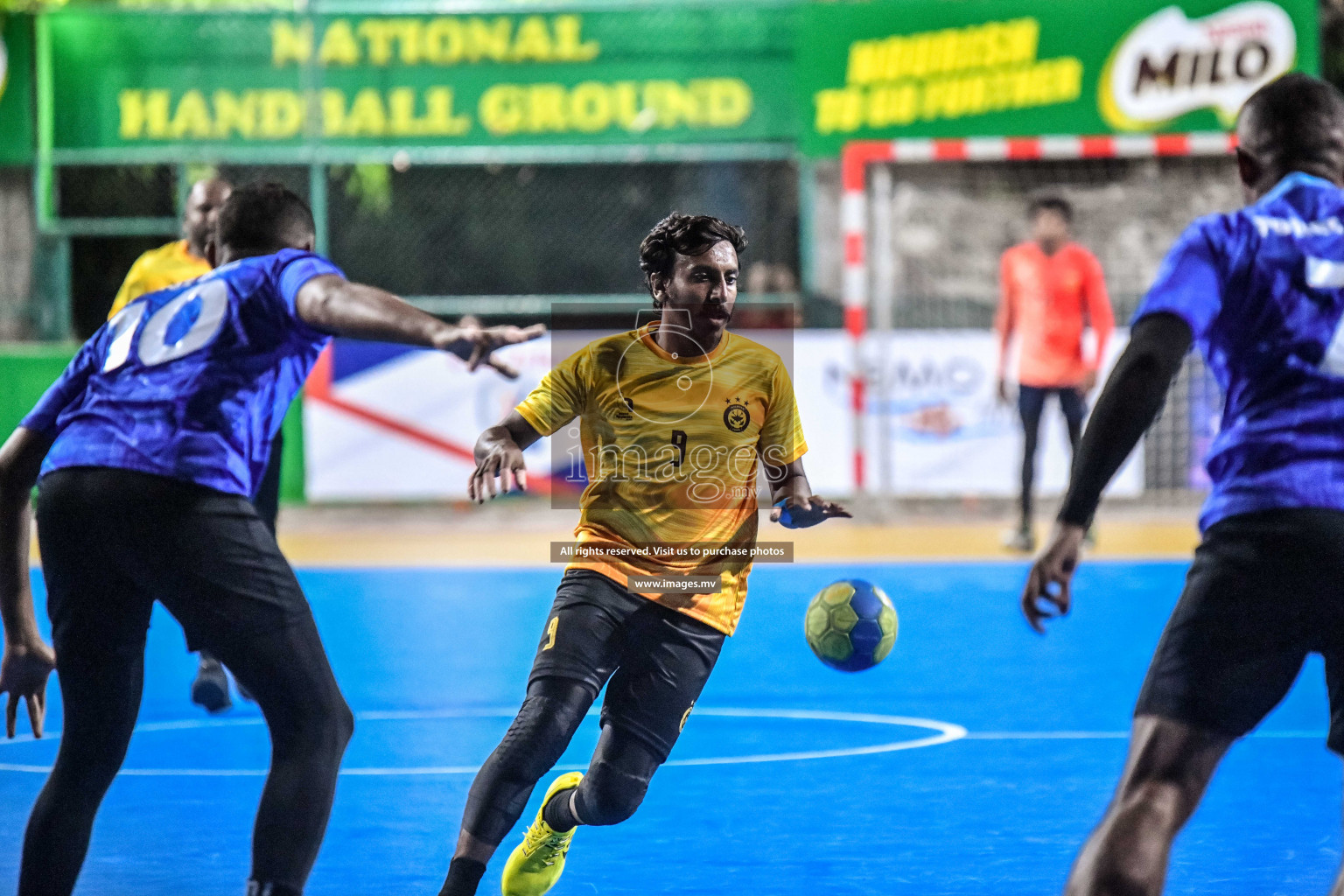 Day 10 of Milo 6th Inter Office Handball Tournament 2022 - Photos by Nausham Waheed