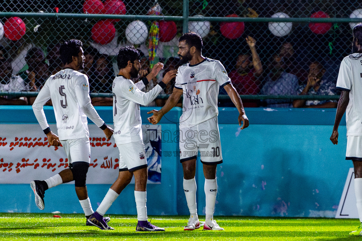 Ifhaams vs Dee Cee Jay SC in Final of Laamehi Dhiggaru Ekuveri Futsal Challenge 2025 was held on Tuesday, 29th July 2025, at Dhiggaru Futsal Ground, Dhiggaru, Maldives Photos: Nausham Waheed  / images.mv