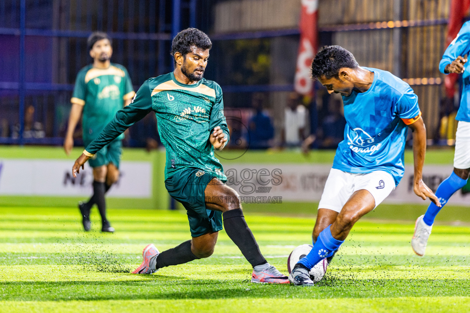 FC Suddenly vs FC Marlins in Day 4 of Eydhafushi Futsal Cup 2024 was held on Thursday, 11th April 2024, in B Eydhafushi, Maldives Photos: Nausham Waheed / images.mv