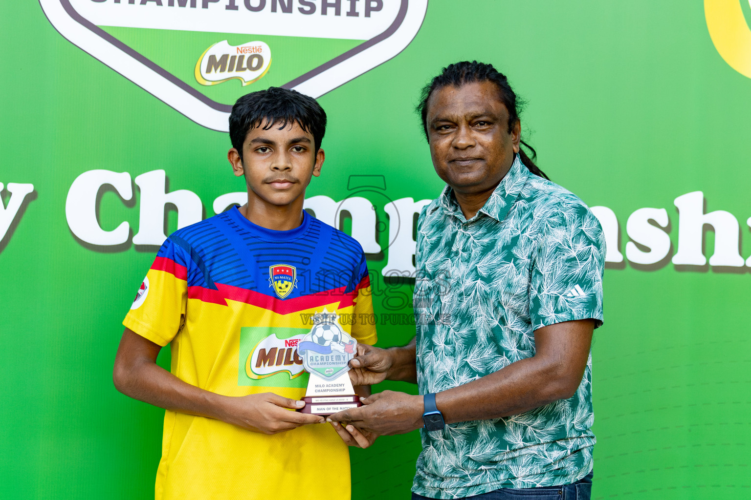 Day 2 of MILO Academy Championship 2024 held in Henveyru Stadium, Male', Maldives on Thursday, 1st November 2024. Photos:Hassan Simah / Images.mv