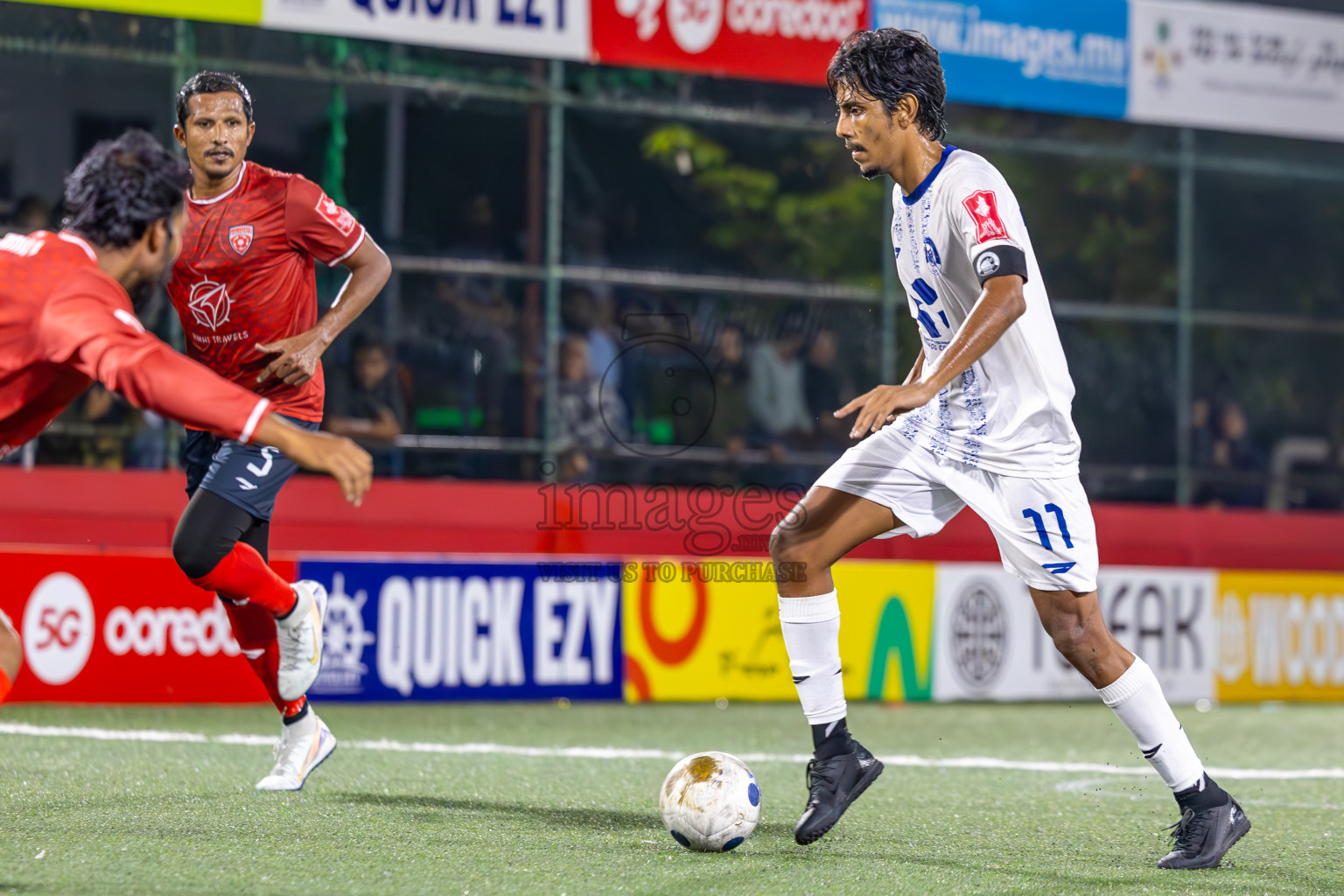 V Keyodhoo vs ADh Mahibadhoo in Zone Round on Day 30 of Golden Futsal Challenge 2025 was held on Monday , 3rd February 2025, in Hulhumale', Maldives.
Photos: Ismail Thoriq / images.mv