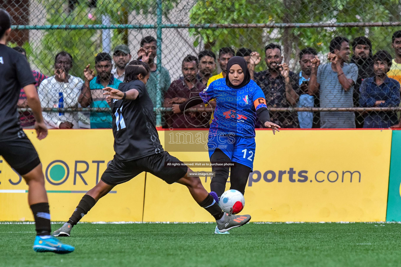 DSC vs Club MYS in Eighteen Thirty Women's Futsal Fiesta 2022 was held in Hulhumale', Maldives on Friday, 14th October 2022. Photos: Nausham Waheed / images.mv