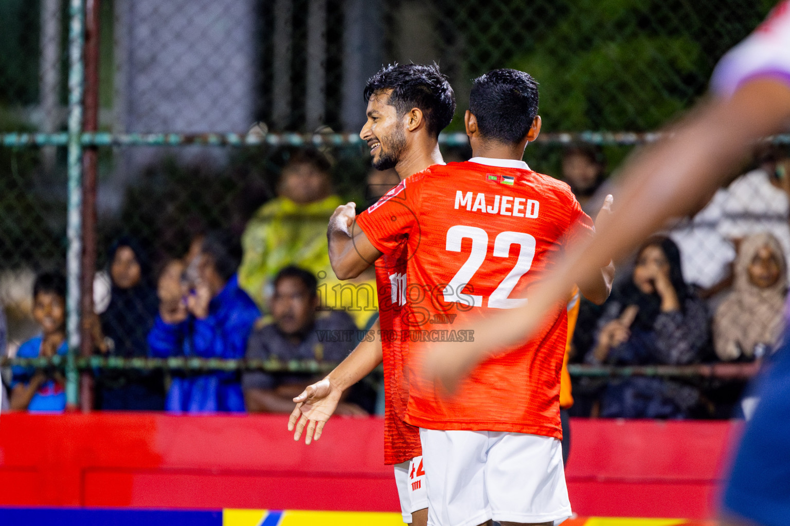 K Guraidhoo vs K Kaashidhoo in Day 10 of Golden Futsal Challenge 2025 was held on Tuesday, 14th January 2025, in Hulhumale', Maldives Photos: Nausham Waheed / images.mv