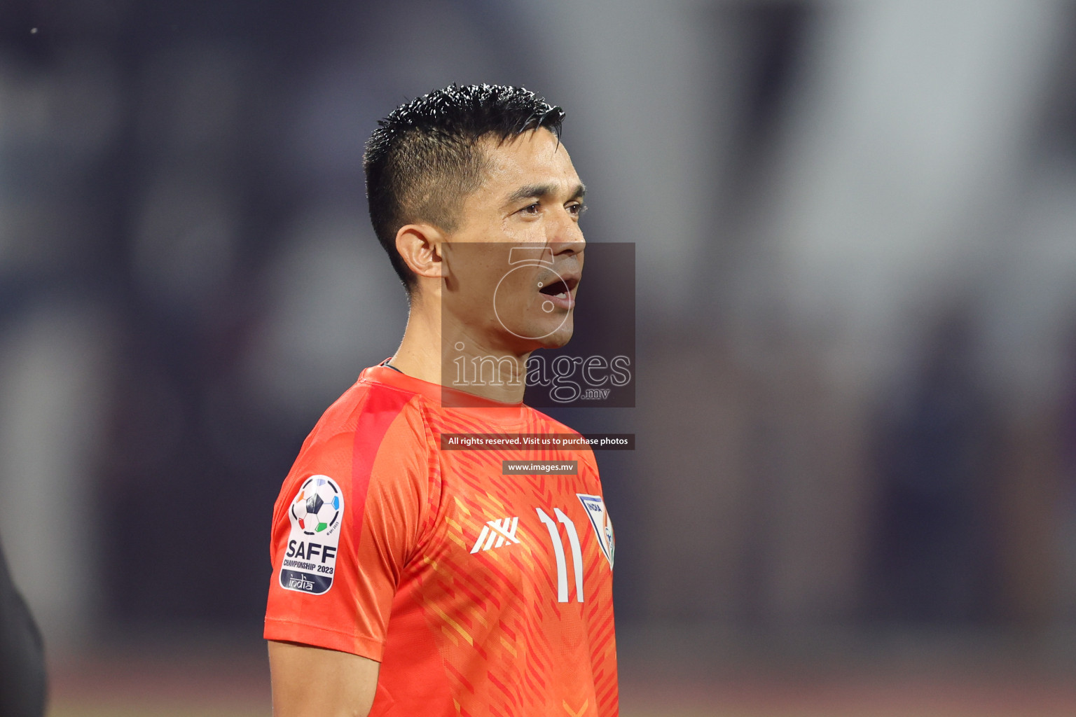 Kuwait vs India in the Final of SAFF Championship 2023 held in Sree Kanteerava Stadium, Bengaluru, India, on Tuesday, 4th July 2023. Photos: Nausham Waheed / images.mv