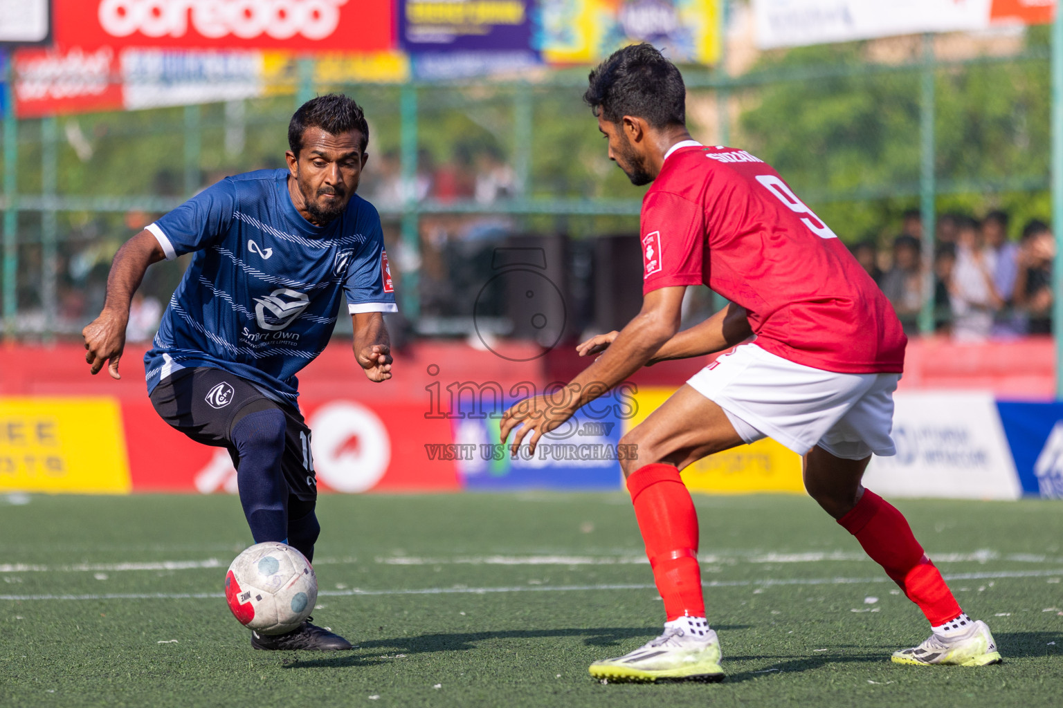 K Gaafaru vs K Kaashidhoo in Day 19 of Golden Futsal Challenge 2024 was held on Friday, 2nd February 2024, in Hulhumale', Maldives
Photos: Ismail Thoriq / images.mv