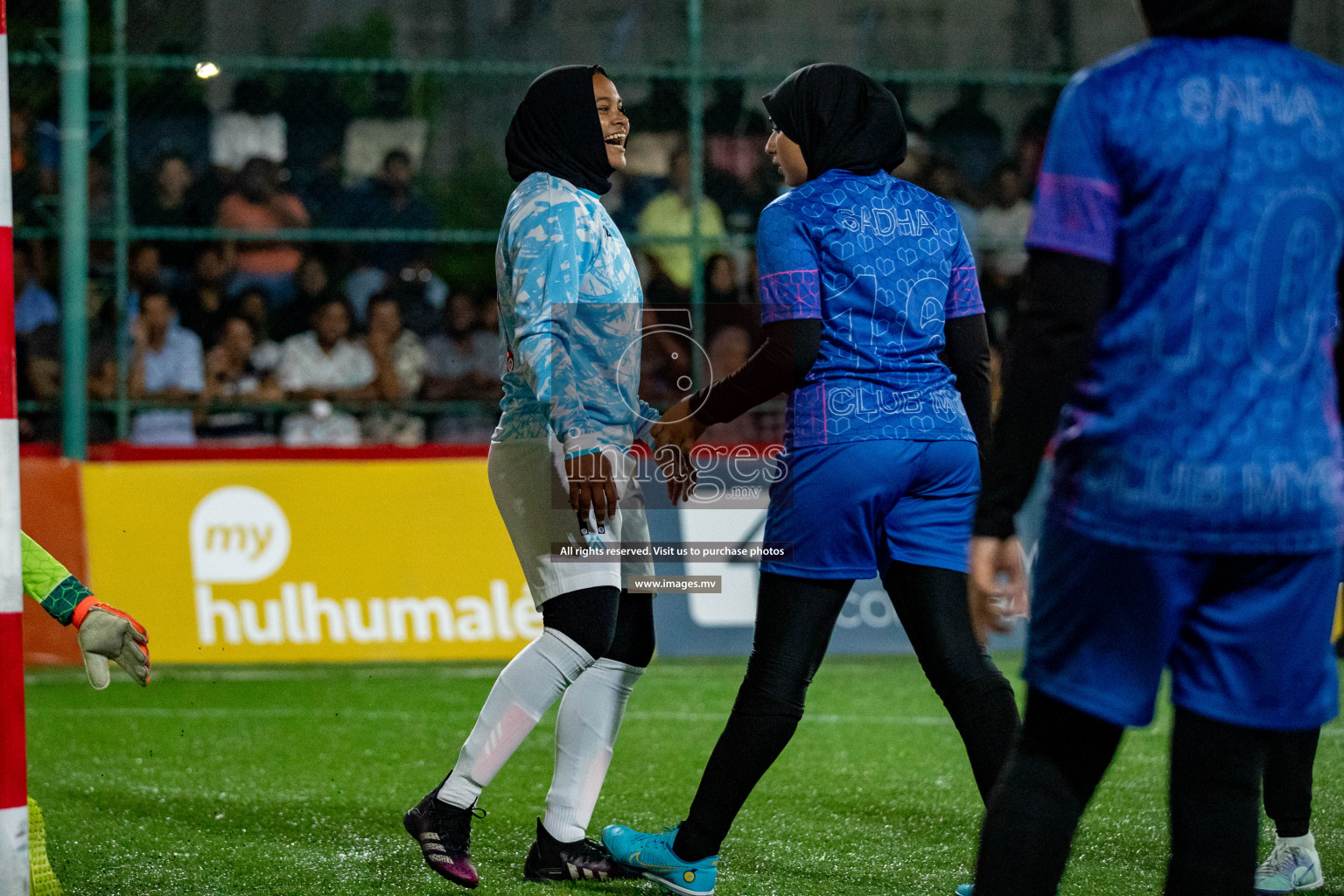 MPL vs Club MYS in Eighteen Thirty Women's Futsal Fiesta 2022 was held in Hulhumale', Maldives on Monday, 21st October 2022. Photos: Hassan Simah / images.mv