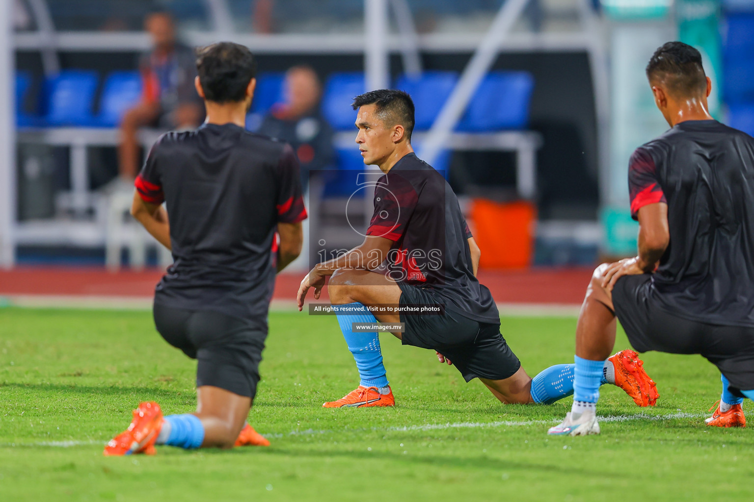 India vs Kuwait in SAFF Championship 2023 held in Sree Kanteerava Stadium, Bengaluru, India, on Tuesday, 27th June 2023. Photos: Nausham Waheed/ images.mv