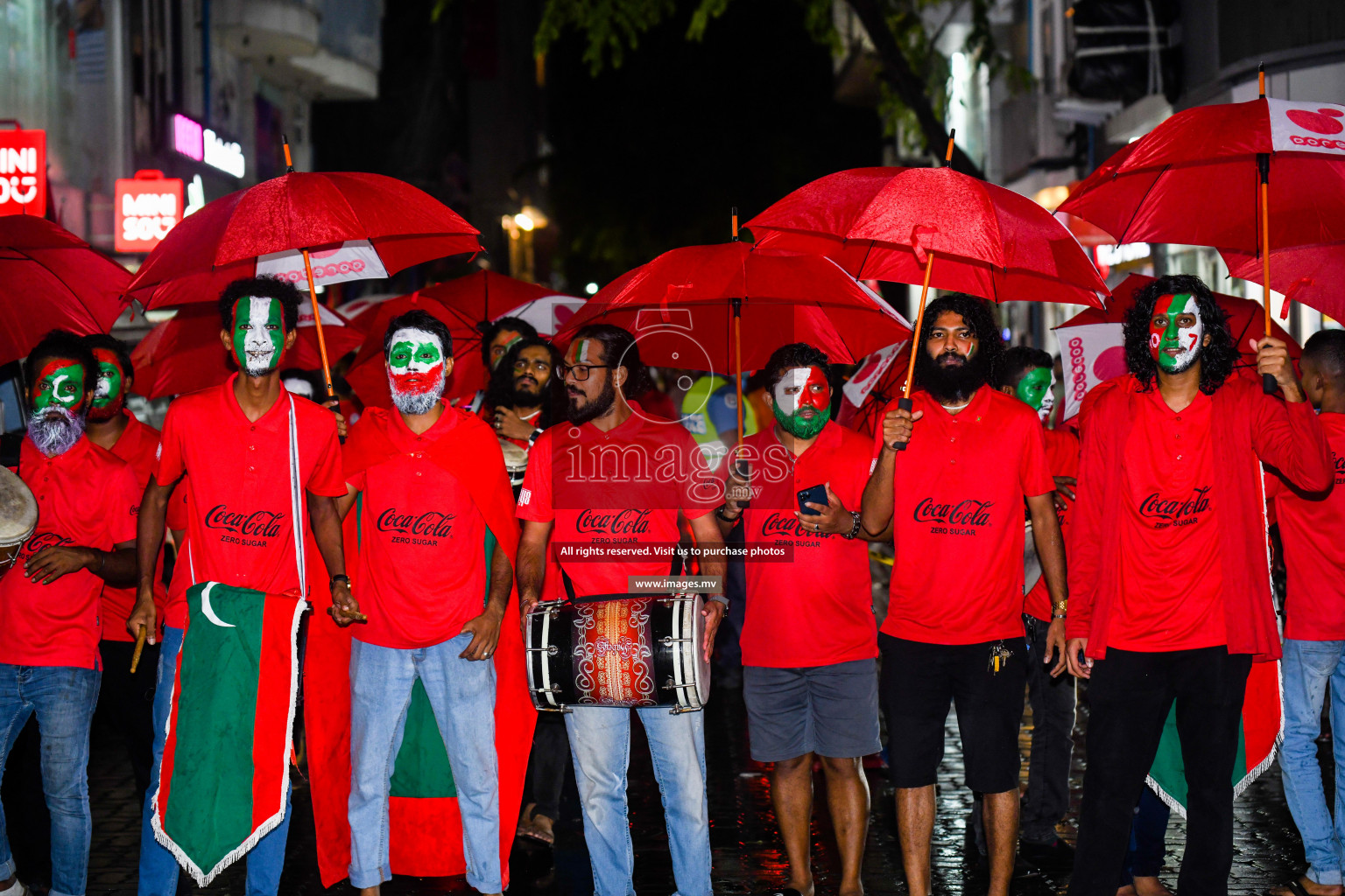 Maldives vs Nepal in SAFF Championship 2021 held on 1st October 2021 in Galolhu National Stadium, Male', Maldives