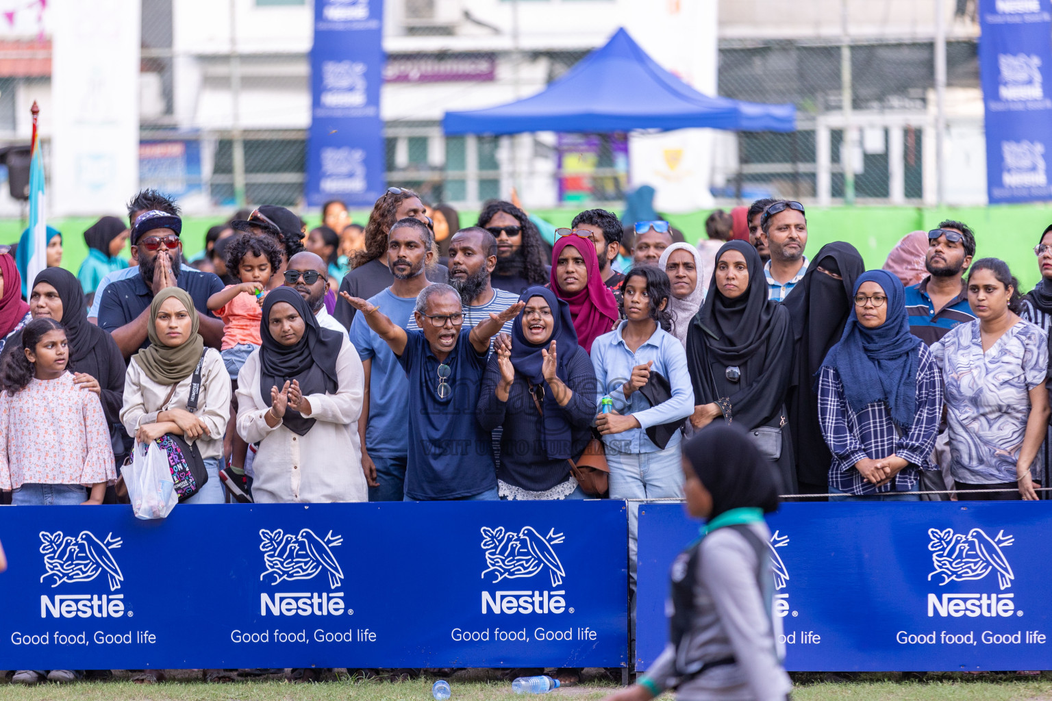 Day 3 of Nestle' Kids Netball Fest 2023 held in Henveyru Stadium, Male', Maldives on Saturday, 2nd December 2023.
Photos: Ismail Thoriq / images.mv