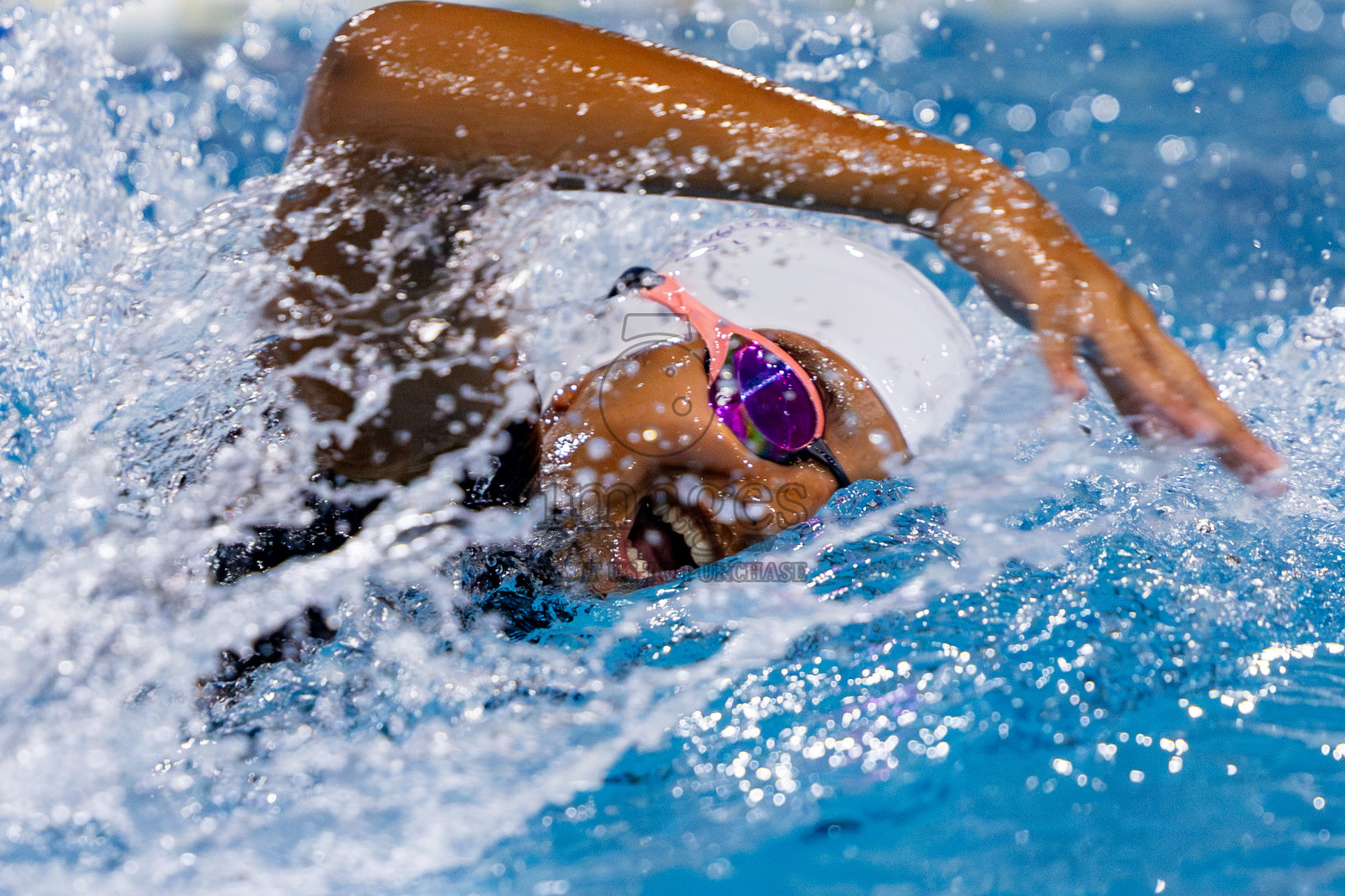 Day 4 of 20th Inter-school Swimming Competition 2024 held in Hulhumale', Maldives on Tuesday, 15th October 2024. Photos: Nausham Waheed / images.mv