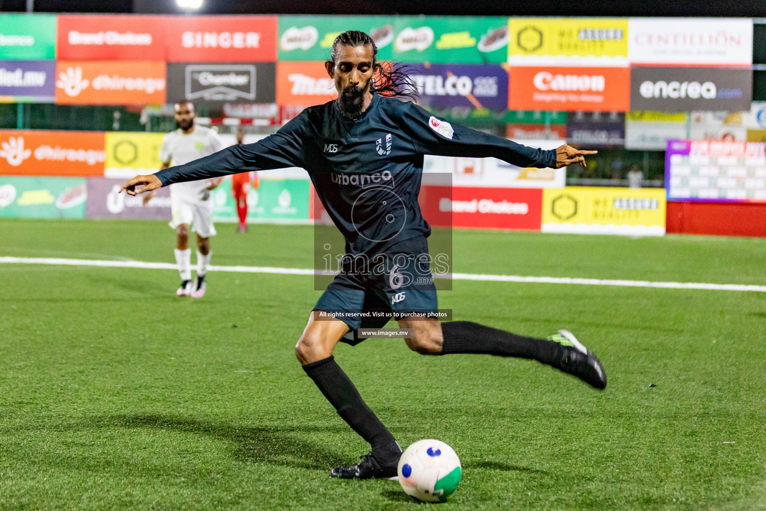 Club Urbanco vs Club Immigration in Club Maldives Cup 2023 held in Hulhumale, Maldives, on Friday, 21st July 2023 Photos: Hassan Simah / images.mv