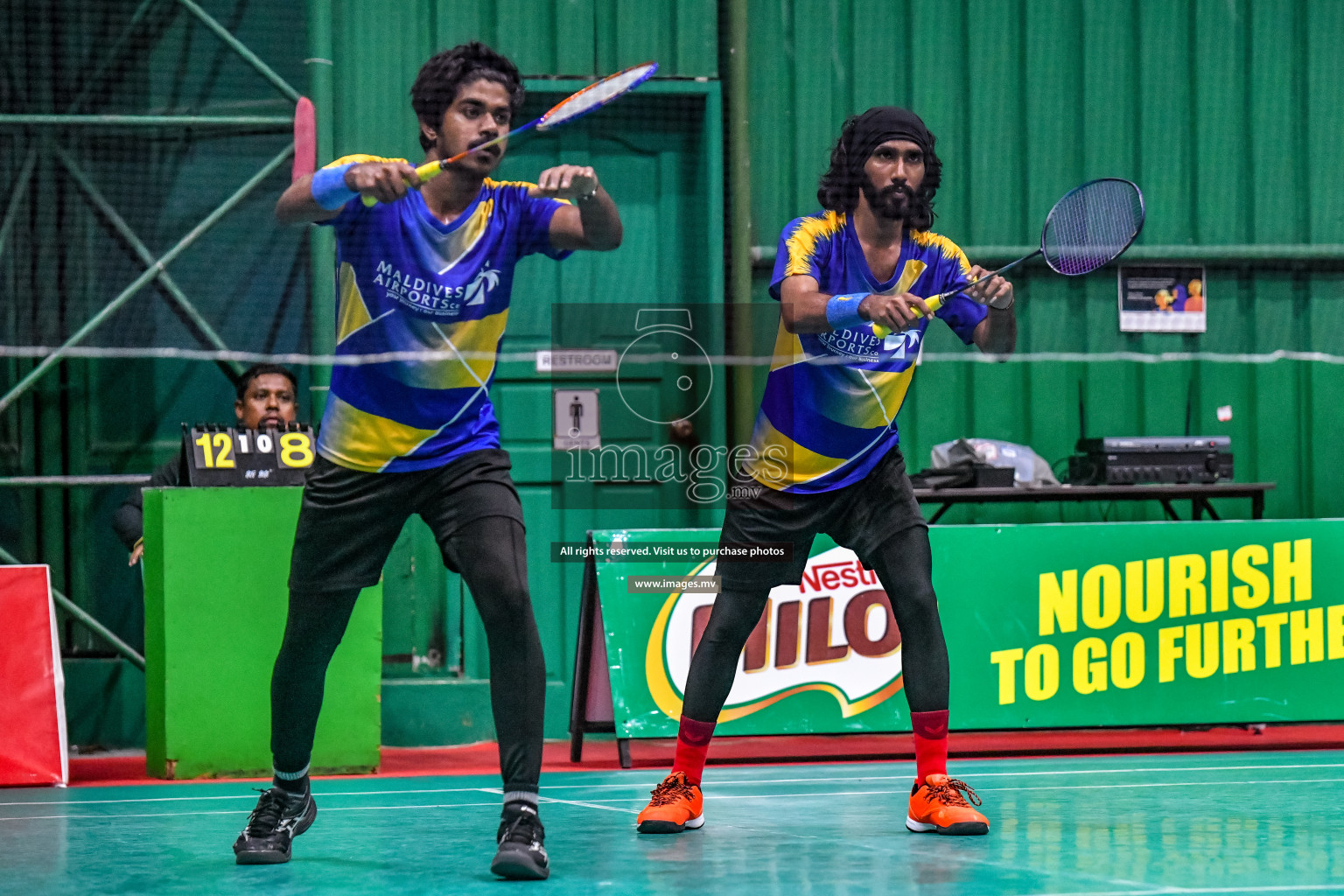 Day 4 of 6th Office Company Badmintion Championship held in Male', Maldives Photos: Nausham Waheed / Images.mv