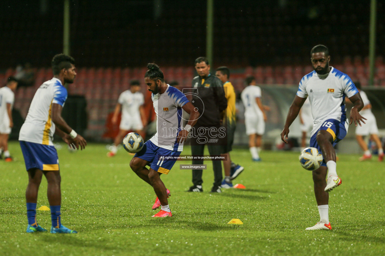 Nepal vs Sri Lanka in SAFF Championship 2021 held on 4th October 2021 in Galolhu National Stadium, Male', Maldives