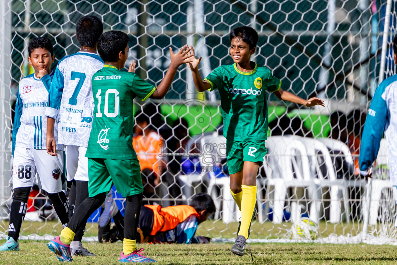 Day 2 of MILO Academy Championship 2025 (U-12) was held at Henveiru Stadium in Male', Maldives on Friday, 2nd May 2025. Photos: Nausham Waheed  / images.mv
