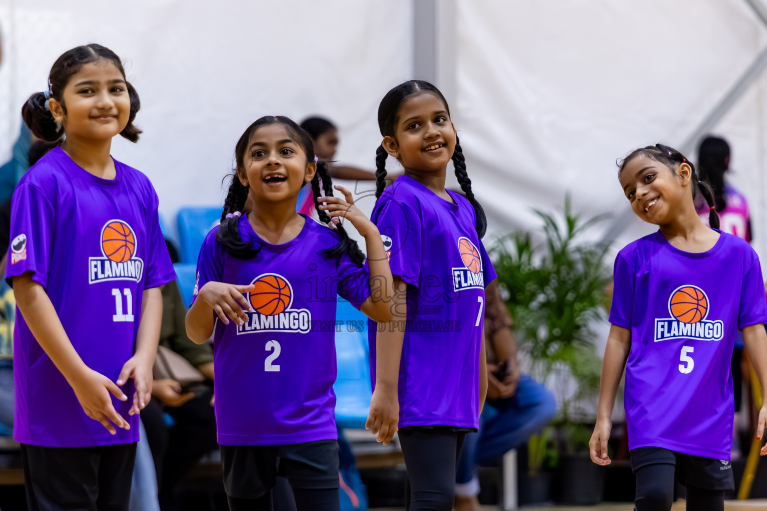 Day 2 of Milo 5 x 5 Junior Challenge 2025 - Basketball tournament held in Basketball Training Center, Male', Maldives on Friday, 10th October 2025. Photos by: Nausham Waheed / Images.mv