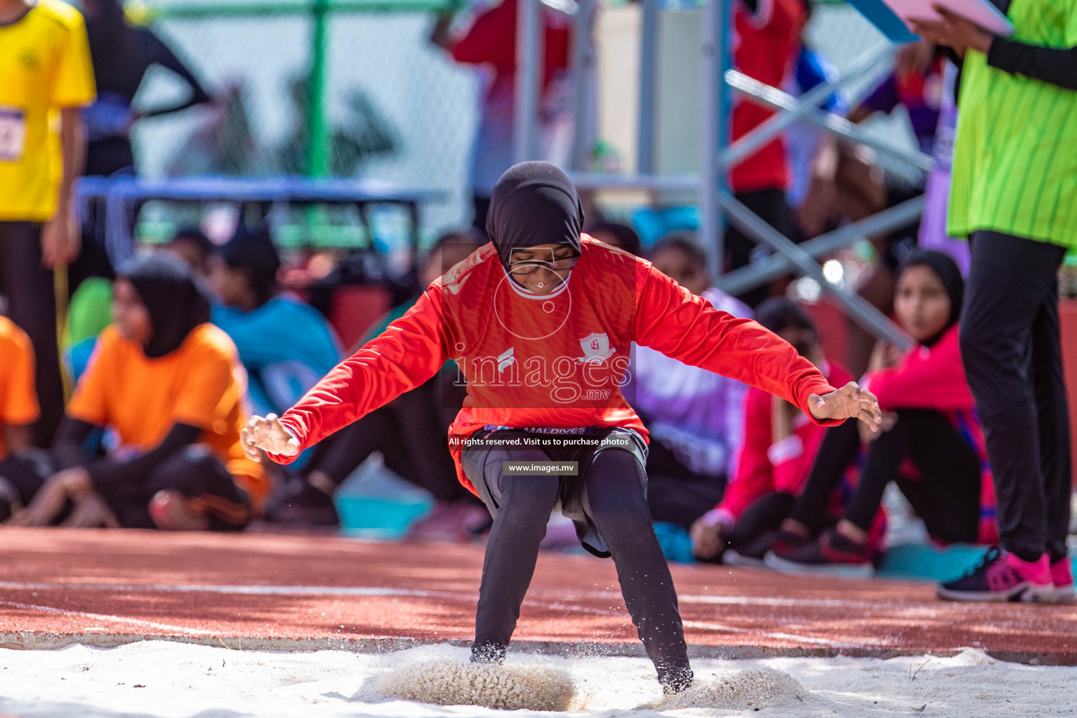 Day 2 of Inter-School Athletics Championship held in Male', Maldives on 24th May 2022. Photos by: Nausham Waheed / images.mv