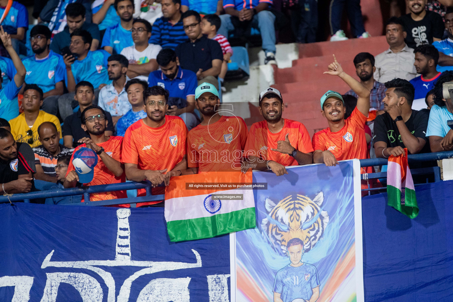 India vs Pakistan in the opening match of SAFF Championship 2023 held in Sree Kanteerava Stadium, Bengaluru, India, on Wednesday, 21st June 2023. Photos: Nausham Waheed / images.mv