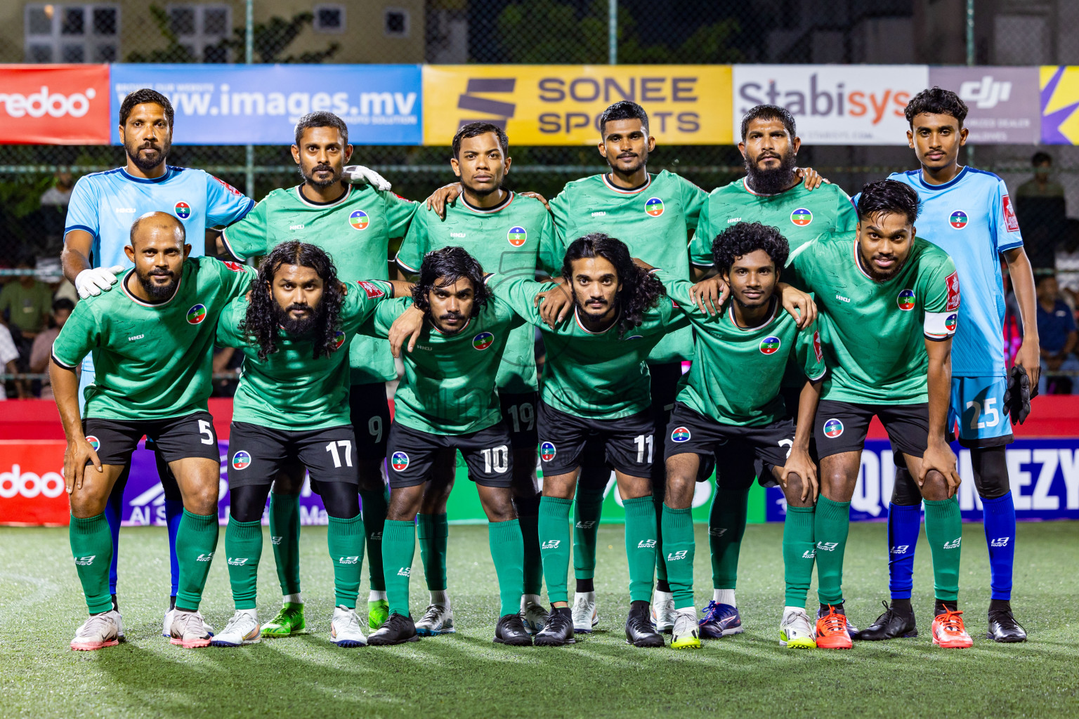GDh Madaveli VS GDh Thinadhoo in Day 7 of Golden Futsal Challenge 2025 was held on Saturday, 11th January 2025, in Hulhumale', Maldives Photos: Nausham Waheed / images.mv
