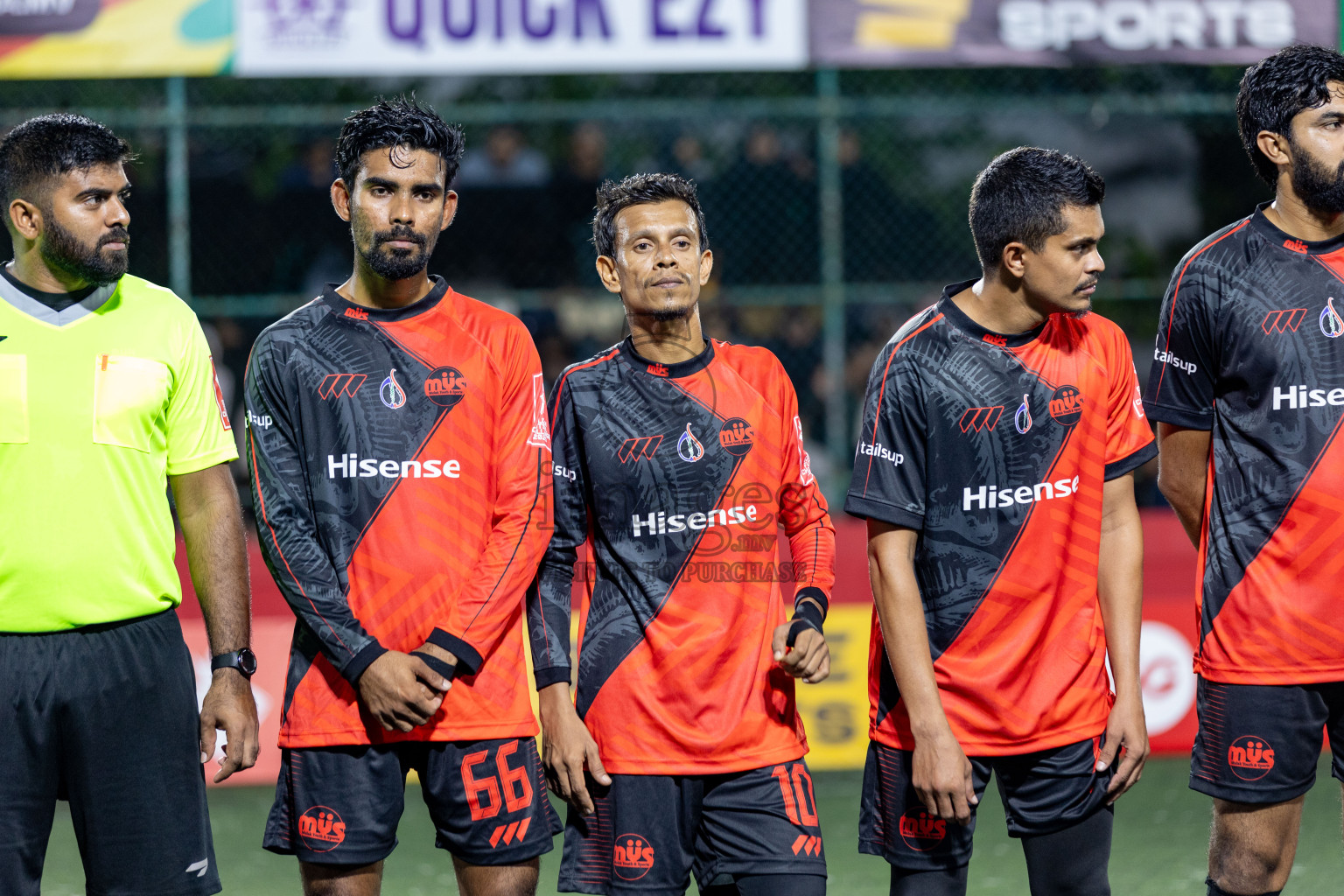 M Dhiggaru vs M Mulak in Day 12 of Golden Futsal Challenge 2025 was held on Thursday, 16th January 2025, in Hulhumale', Maldives.
Photos: Hassan Simah / images.mv