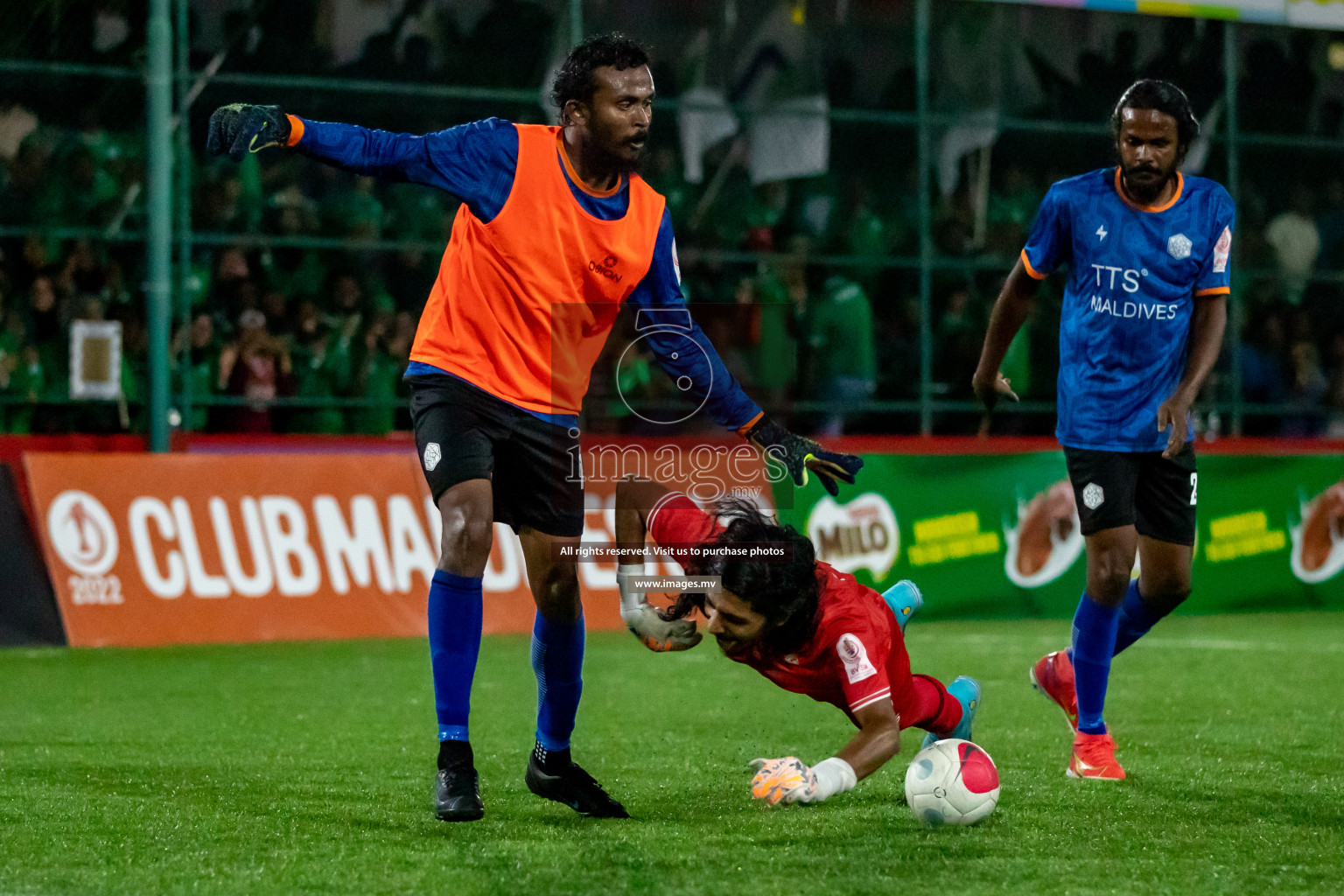 Club HDC vs Club TTS in Club Maldives Cup 2022 was held in Hulhumale', Maldives on Thursday, 20th October 2022. Photos: Hassan Simah/ images.mv